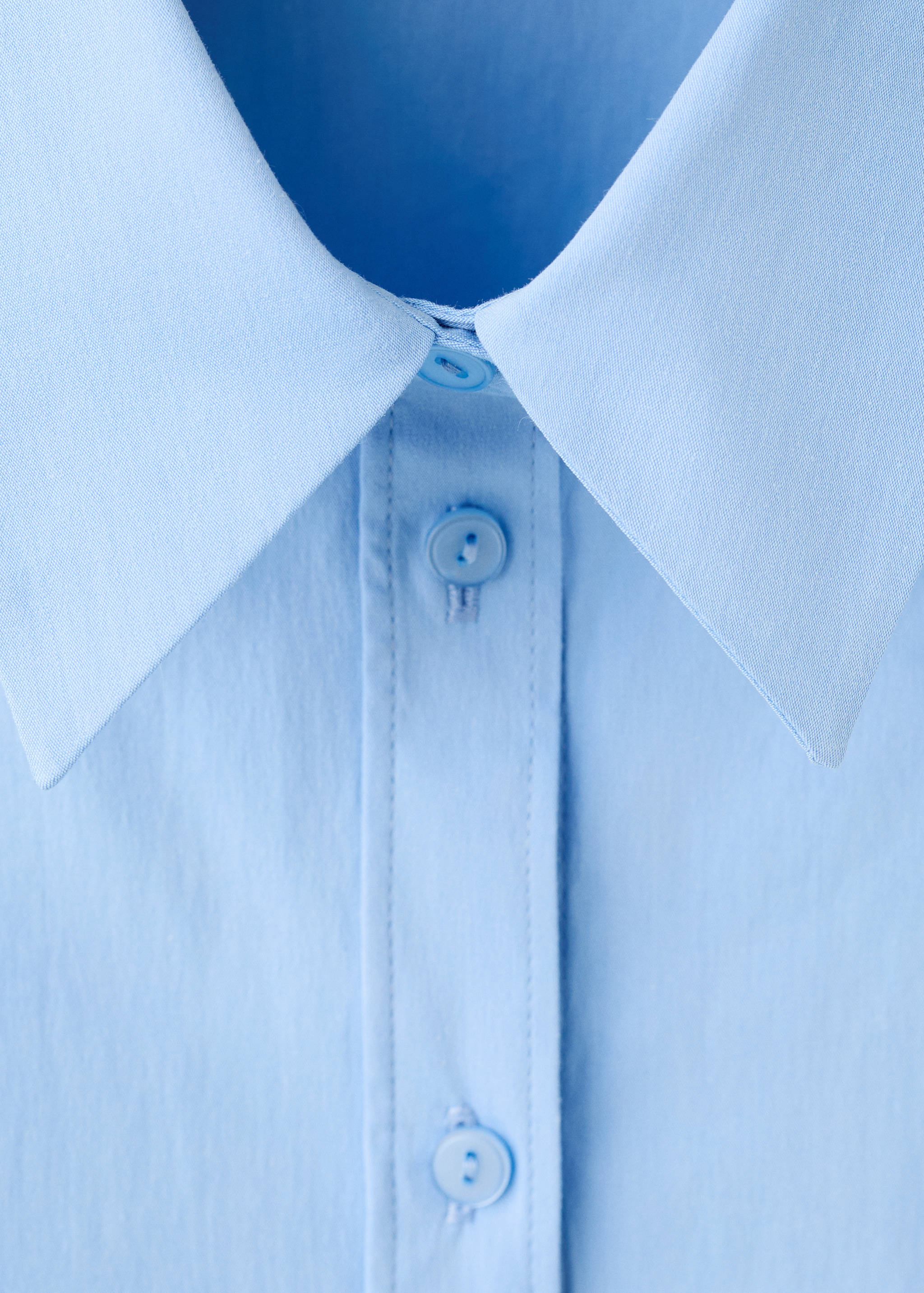 Fitted short-sleeved shirt - Details of the article 8