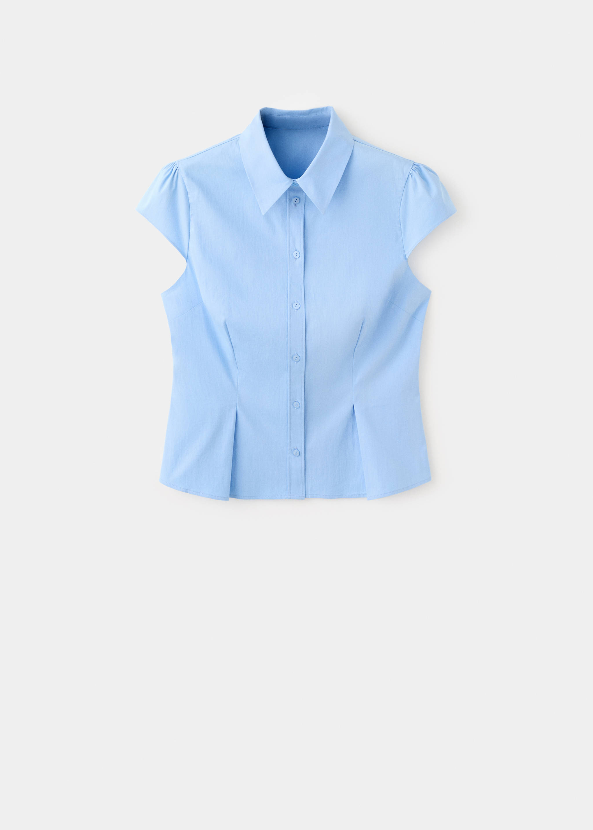 Fitted short-sleeved shirt - Article without model
