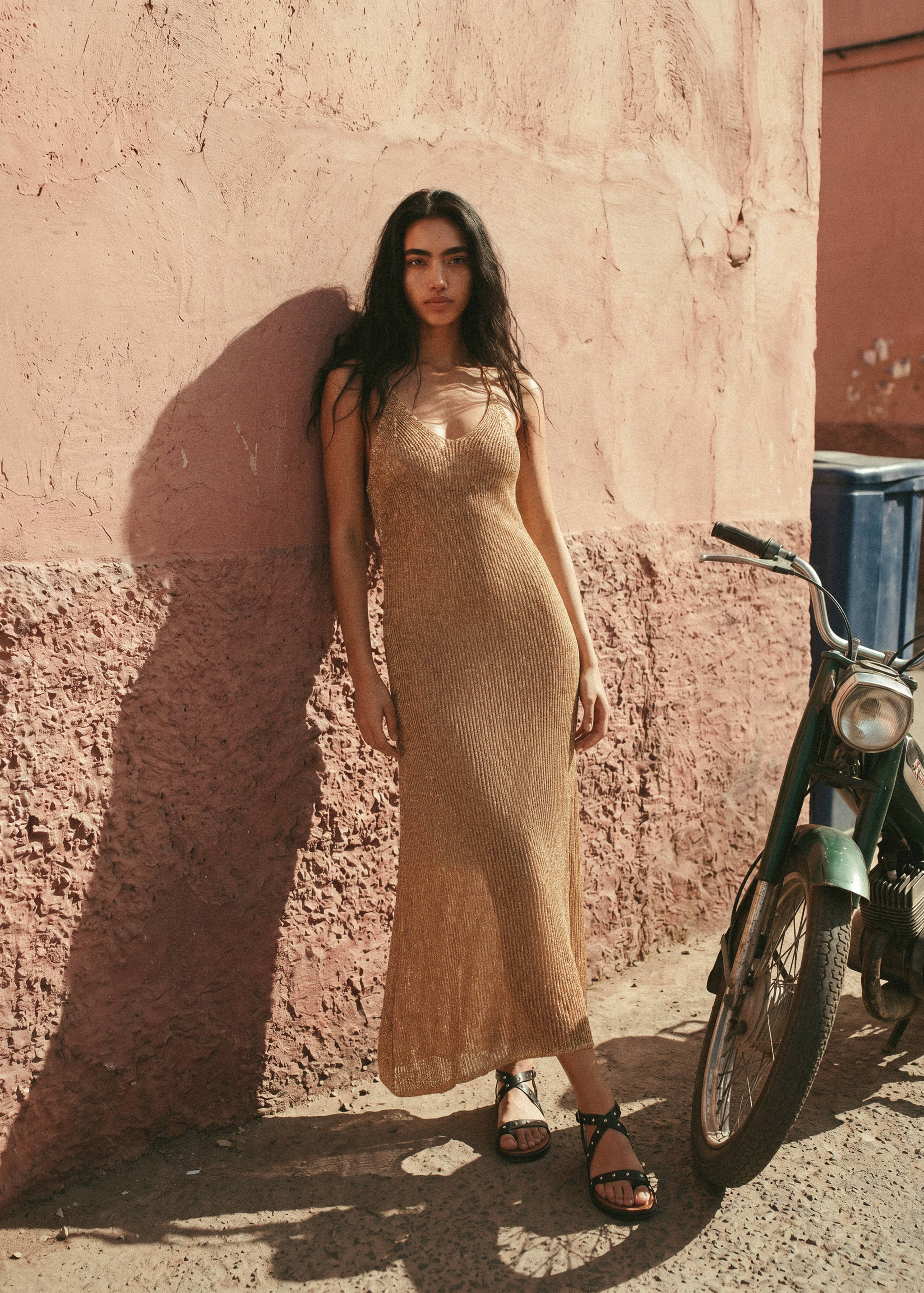 Robe maille Lurex - Plan général