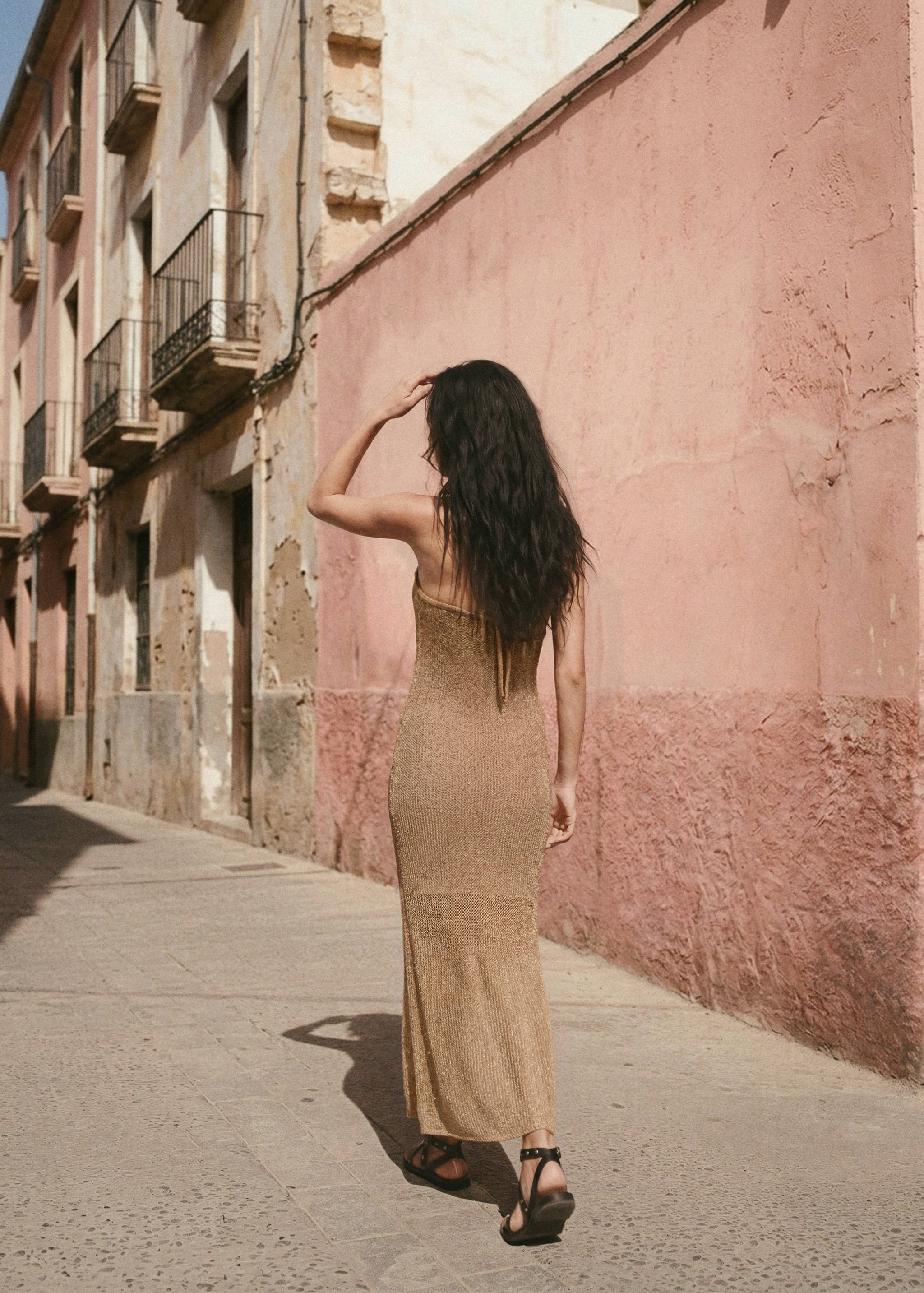 Robe maille Lurex - Verso de l’article