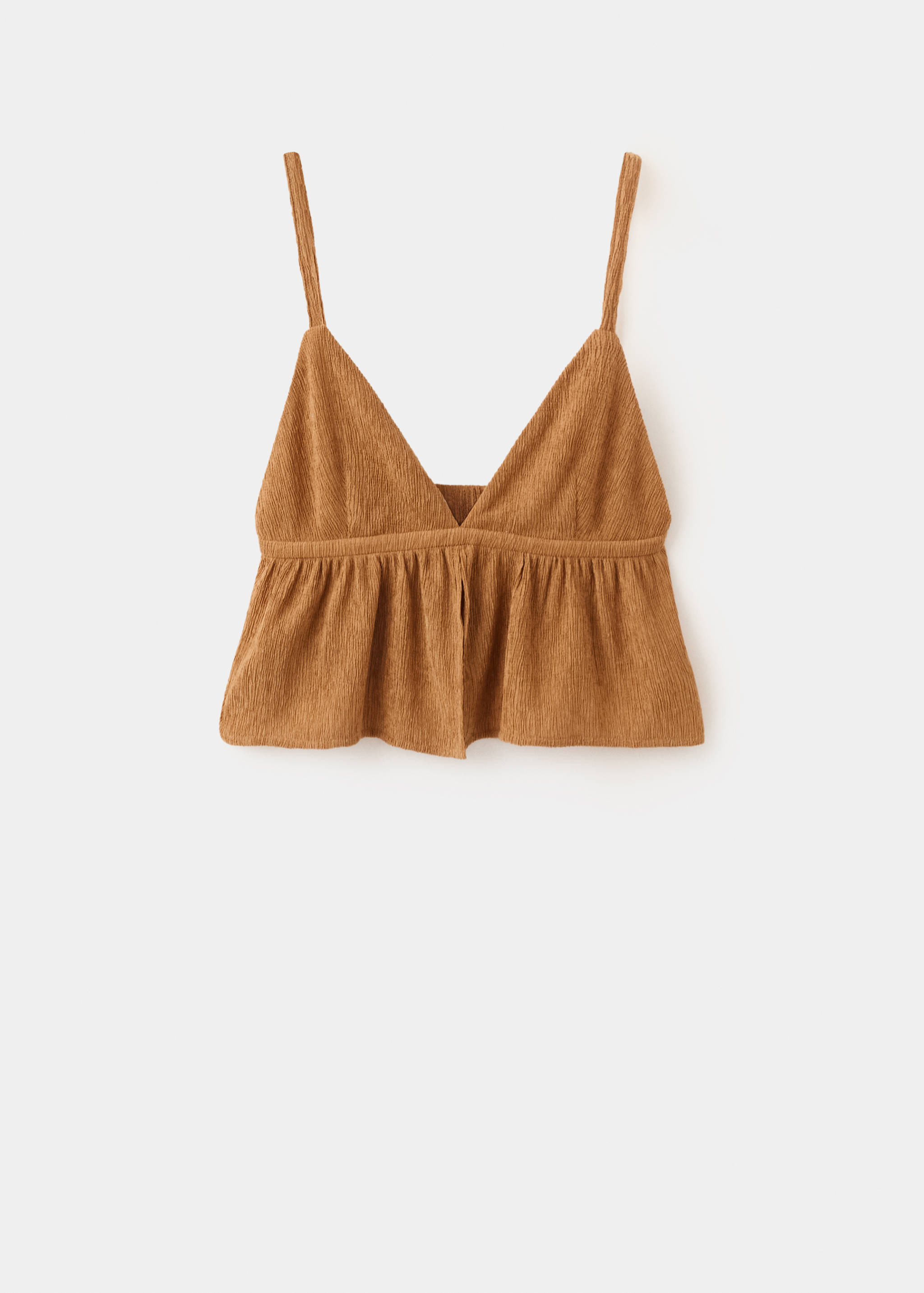Fluid strapless top - Article without model
