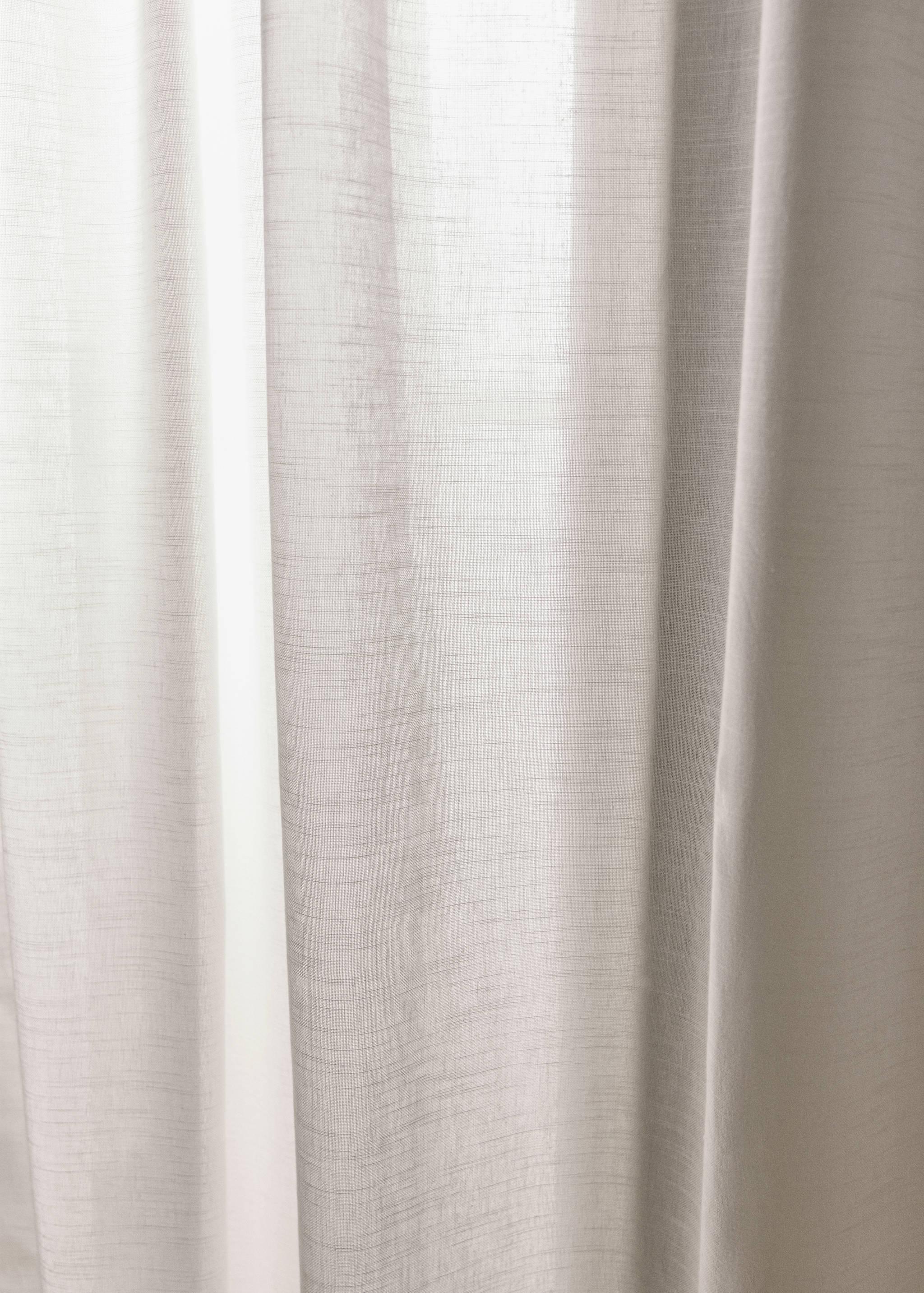 100% cotton medium-opacity curtain - Details of the article 7