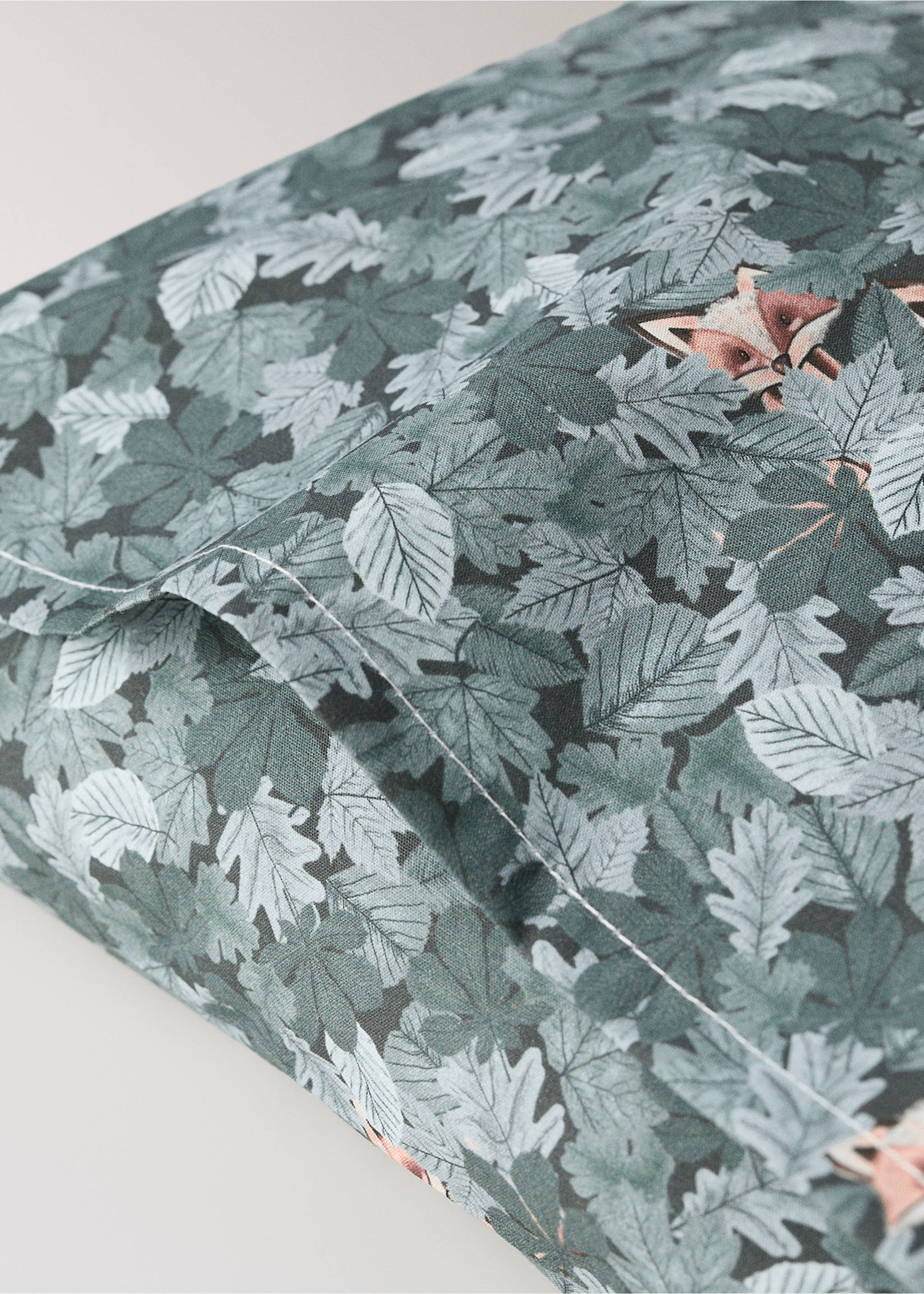30x50 cm pillowcase - Detail zboží 2, Zelená. Ref: 37041526-00.