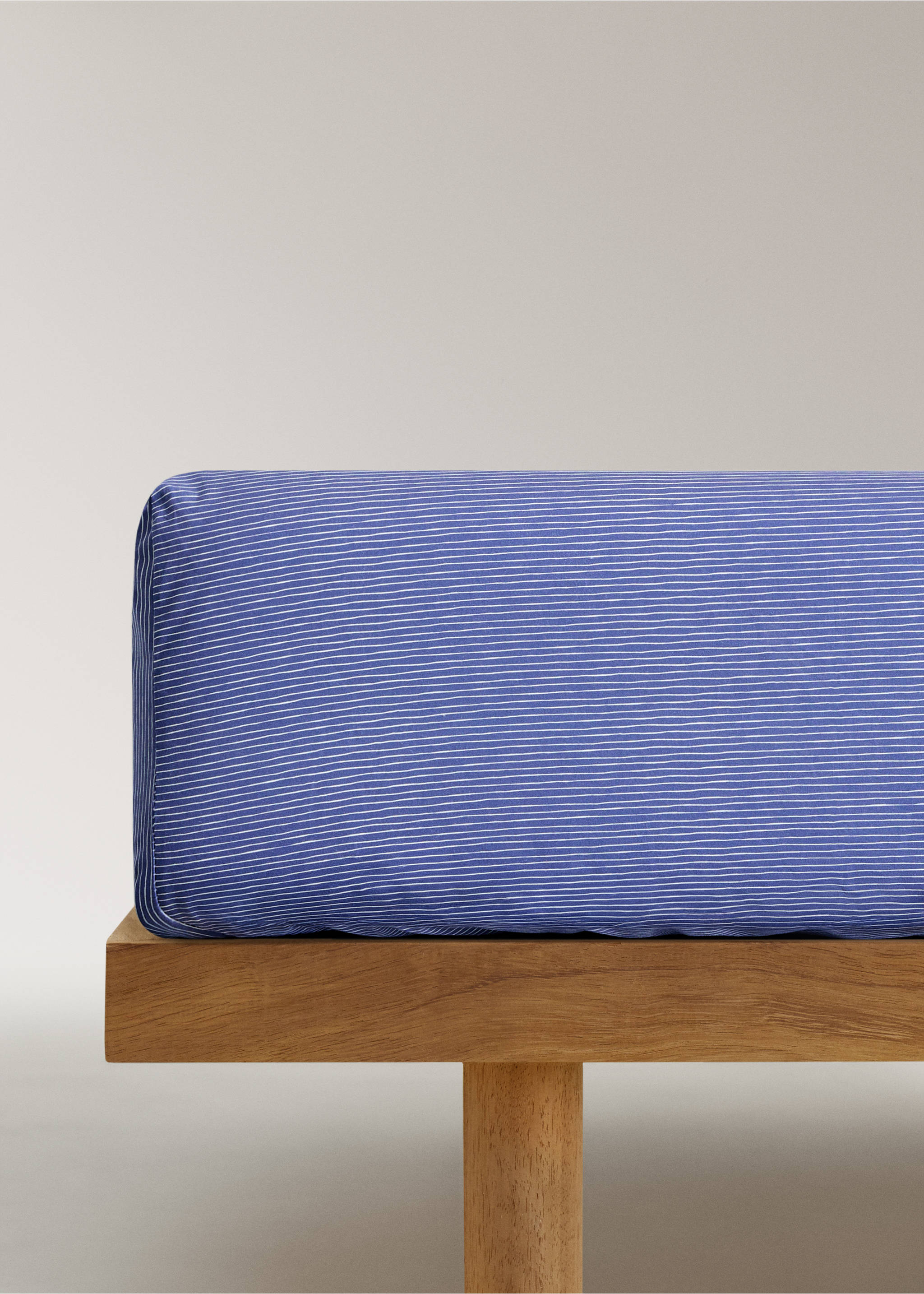 Drap-housse antonio - Article sans modèle, Bleu. Ref: 37041527-00.