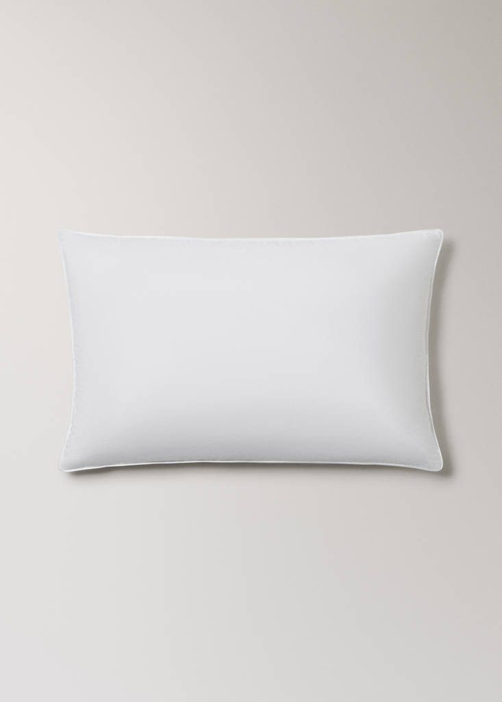 Kissenfüllung Feder Daune 3 Kammern 50x75 cm — Weiß