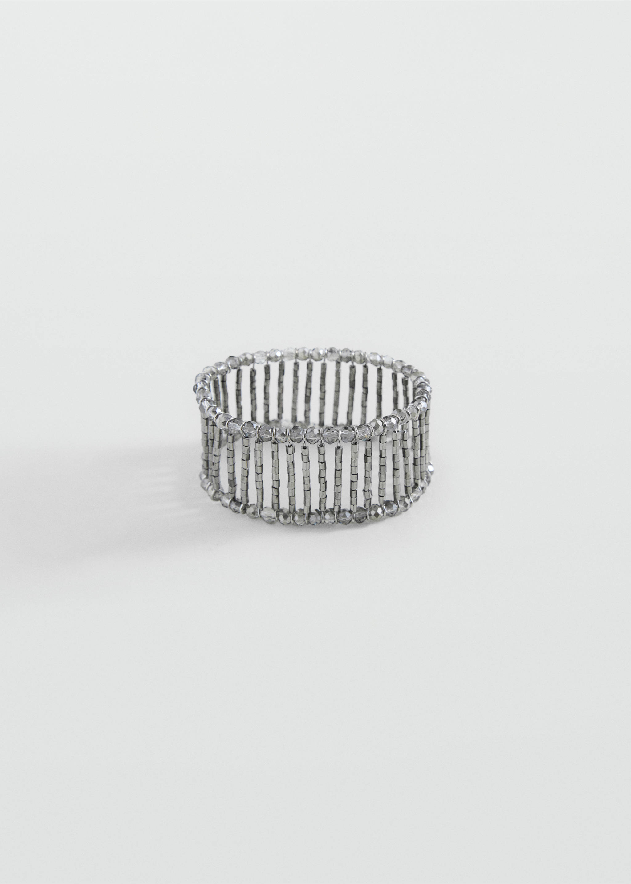Beaded bracelet - Article without model, Silver. Ref: 37041540-00.