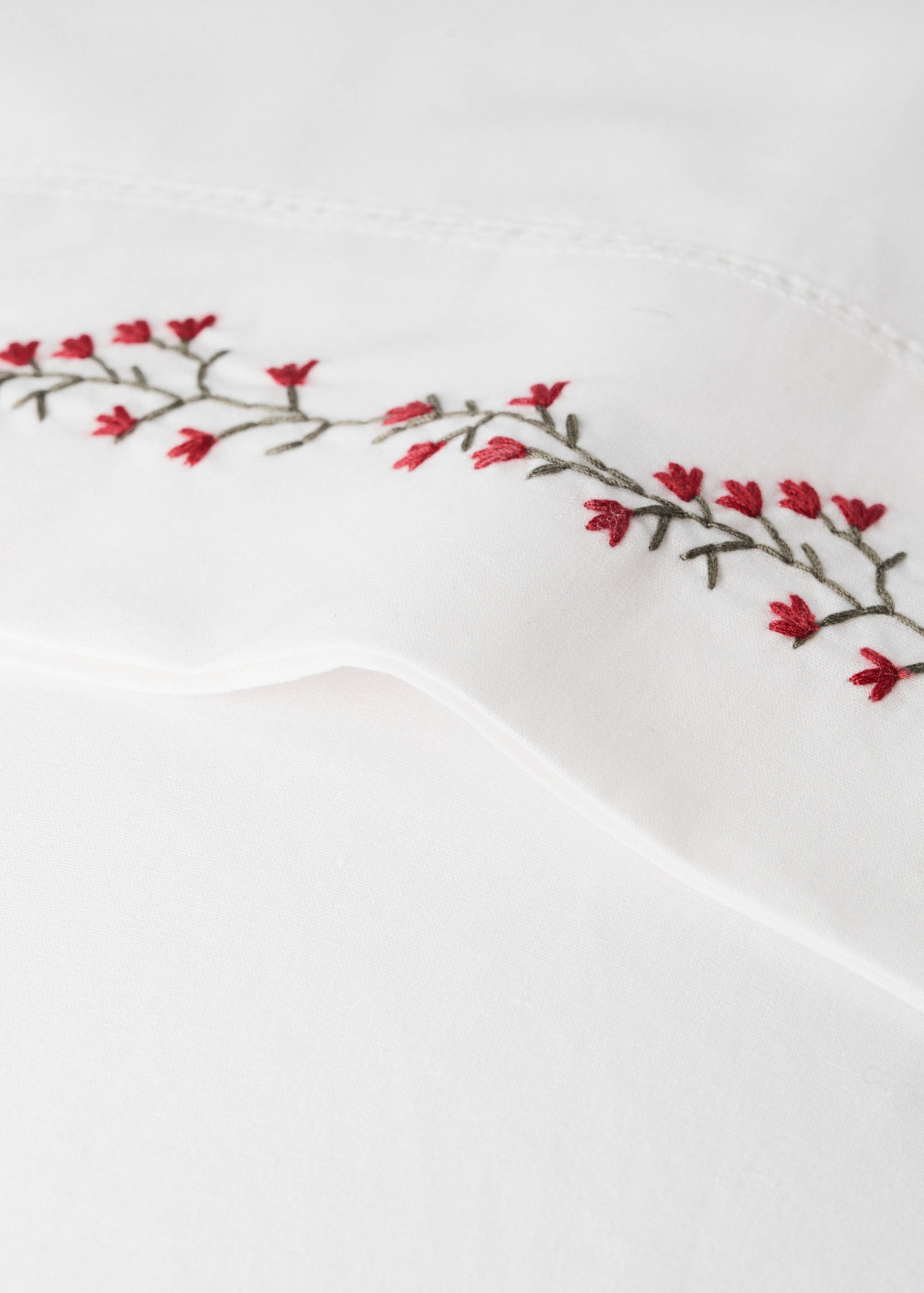 Taie d'oreiller broderies 45x110 cm - Détail de l'article 2