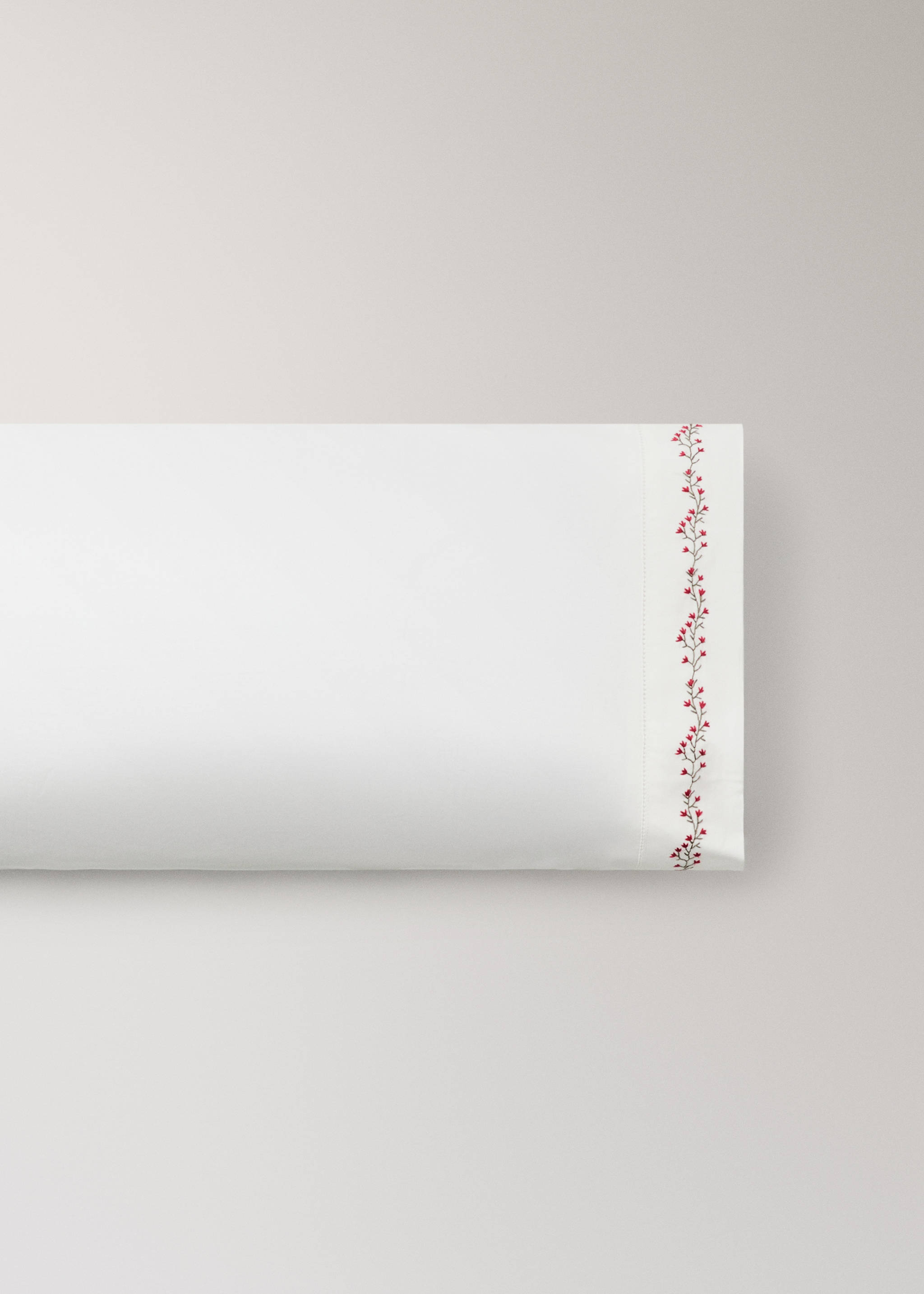 Taie d'oreiller broderies 45x110 cm - Article sans modèle