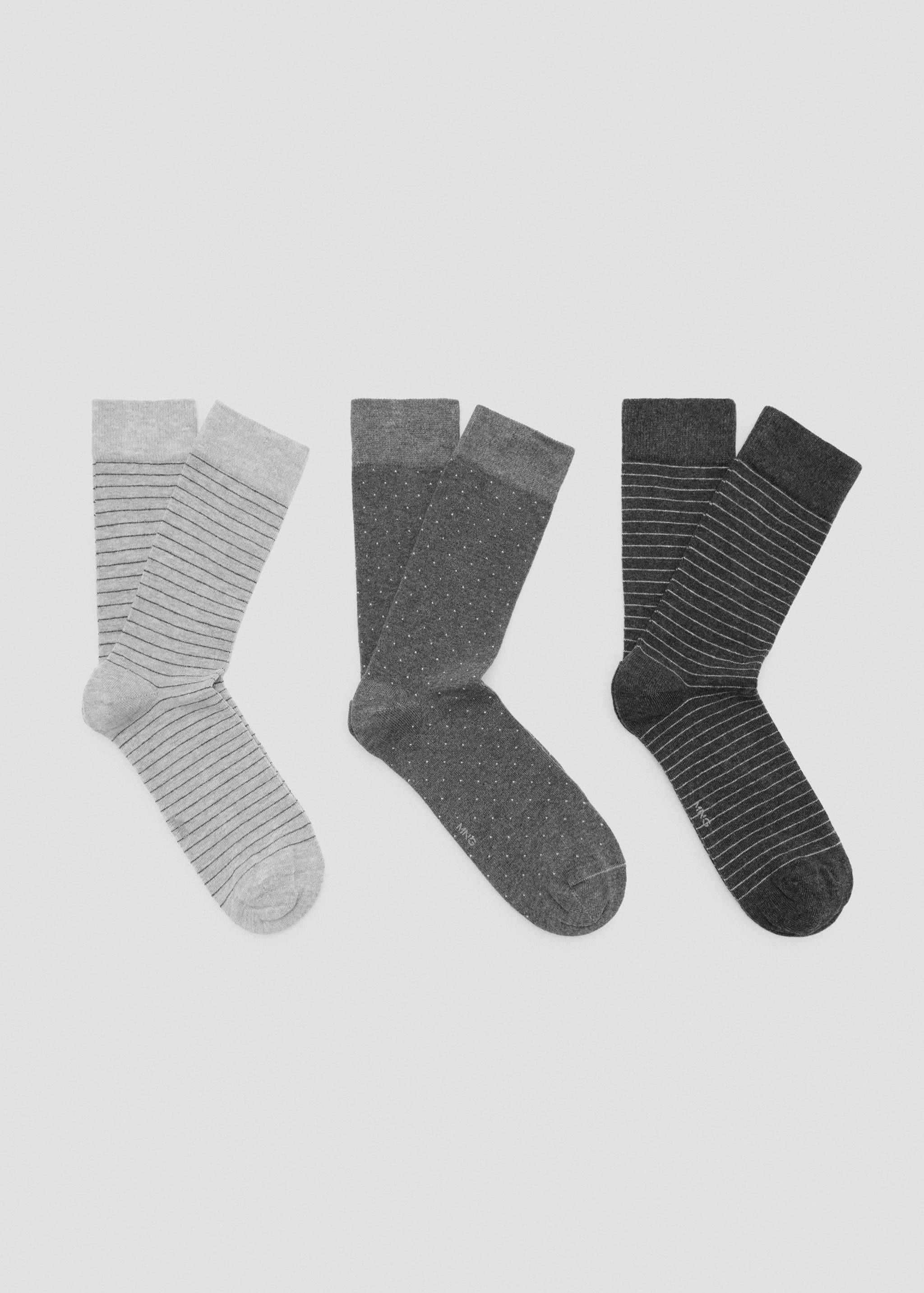 Pack 3 paires de chaussettes combinées - Article sans modèle