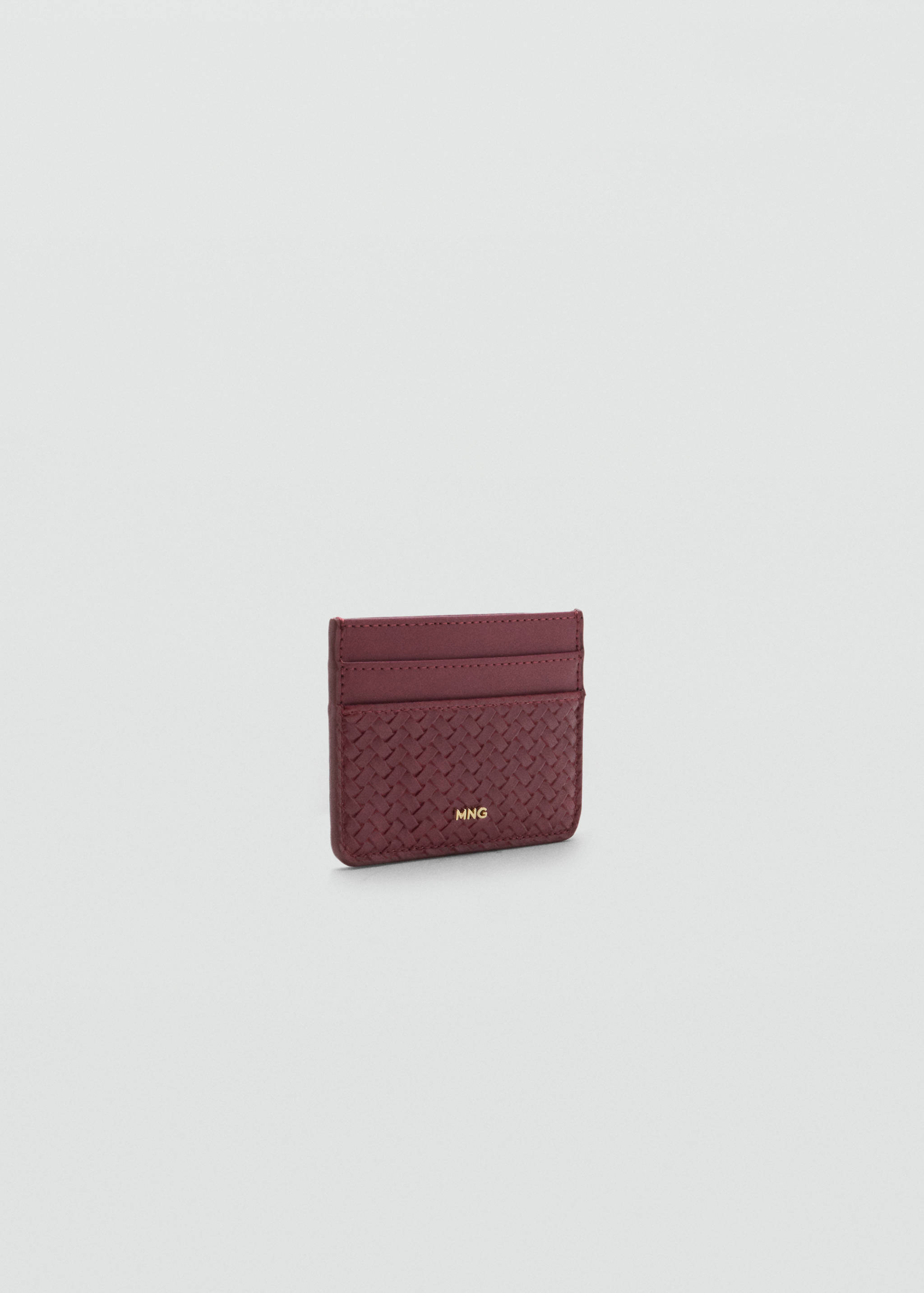 Braided cardholder - Medium plane