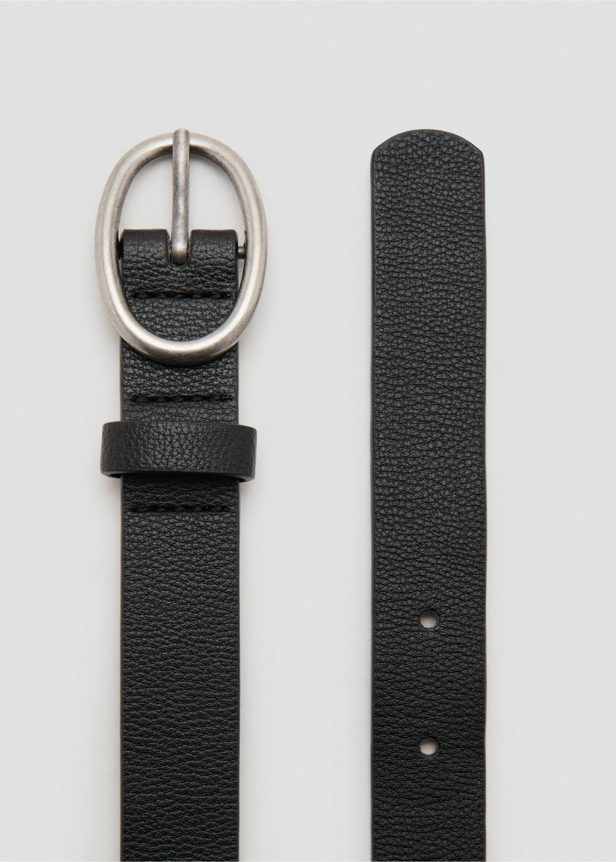 Ceinture cloutée - Détail de l'article 1, Noir. Ref: 37042010-00.