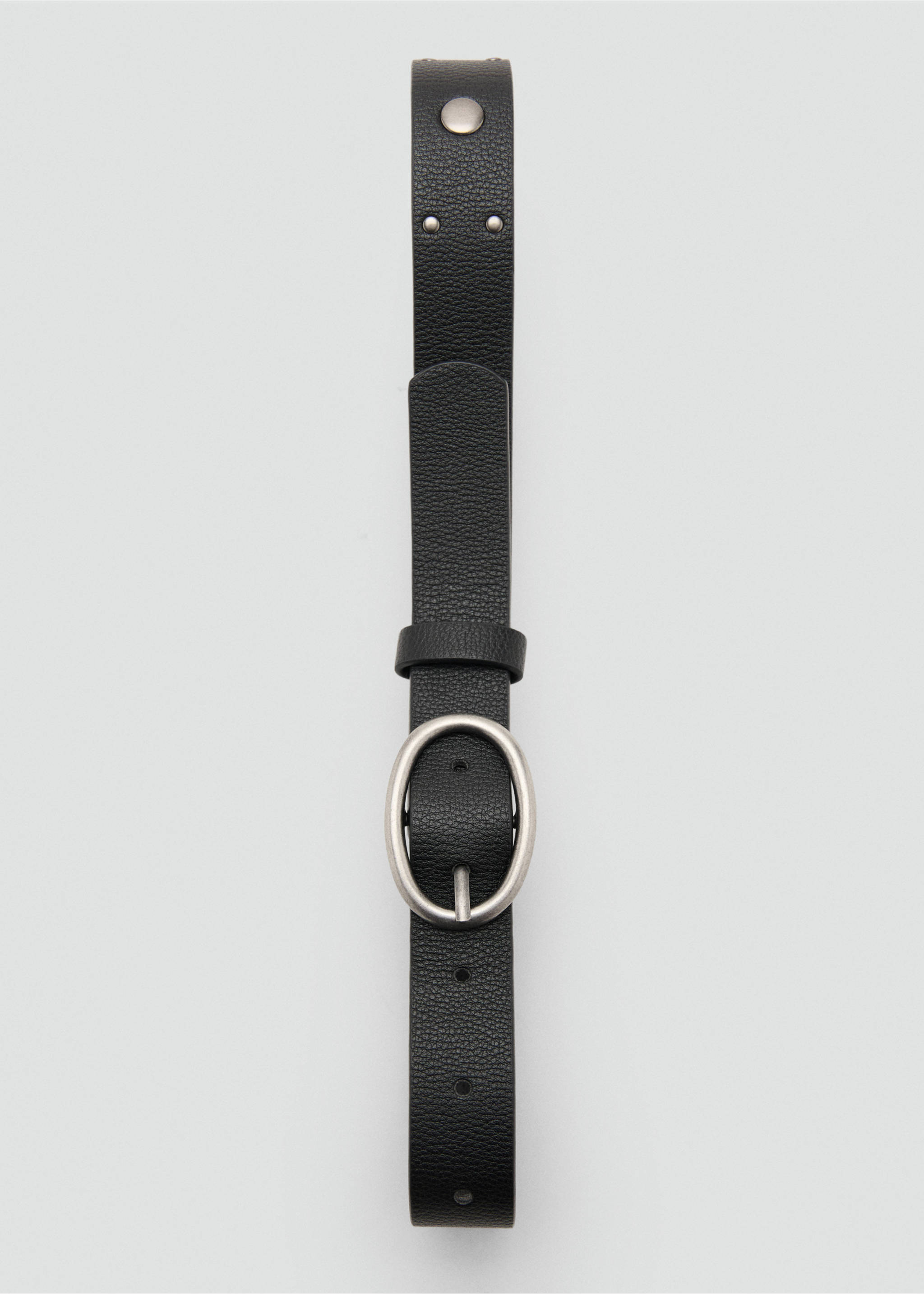 Ceinture cloutée - Détail de l'article 2, Noir. Ref: 37042010-00.