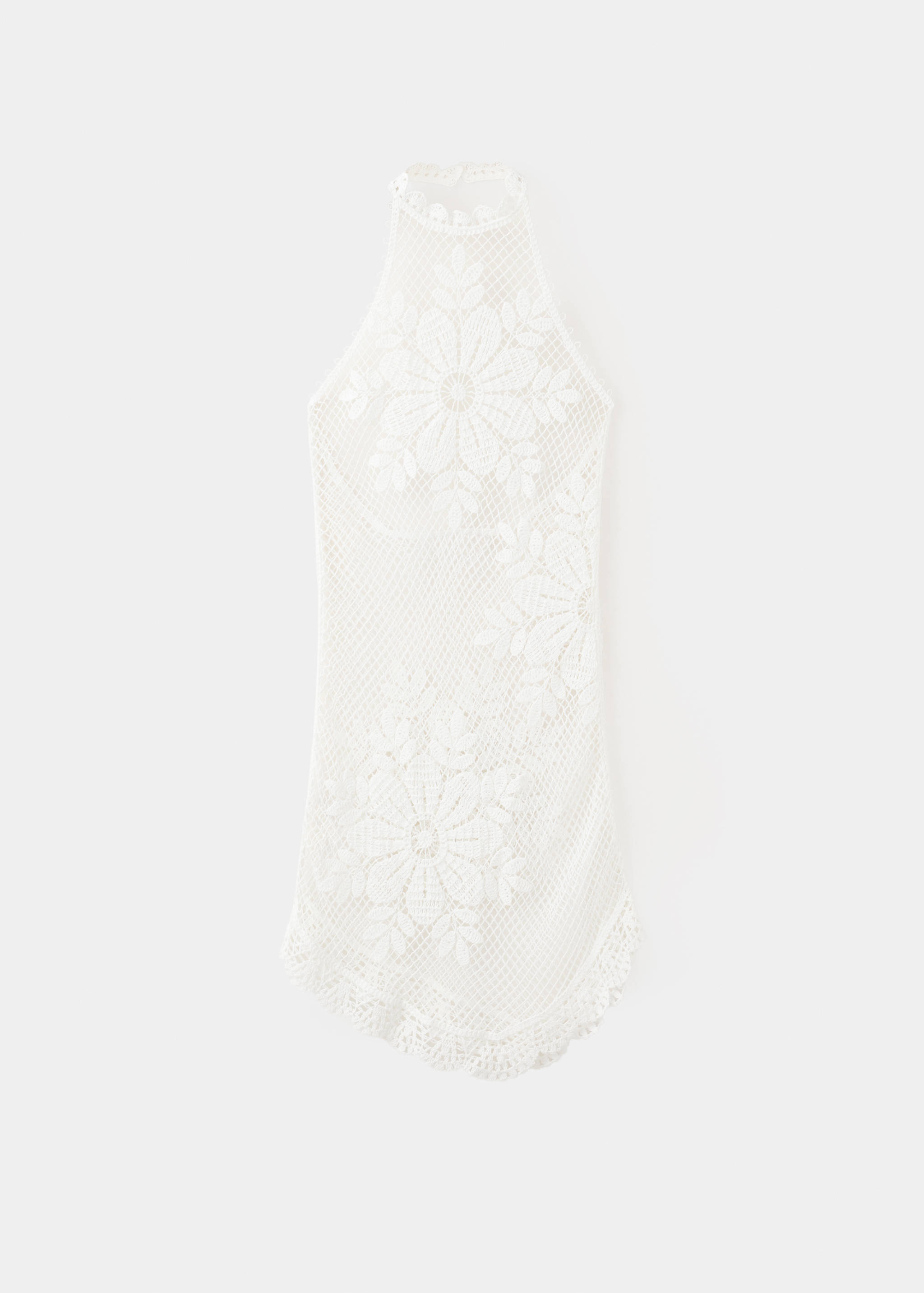 Floral crochet dress - Article without model
