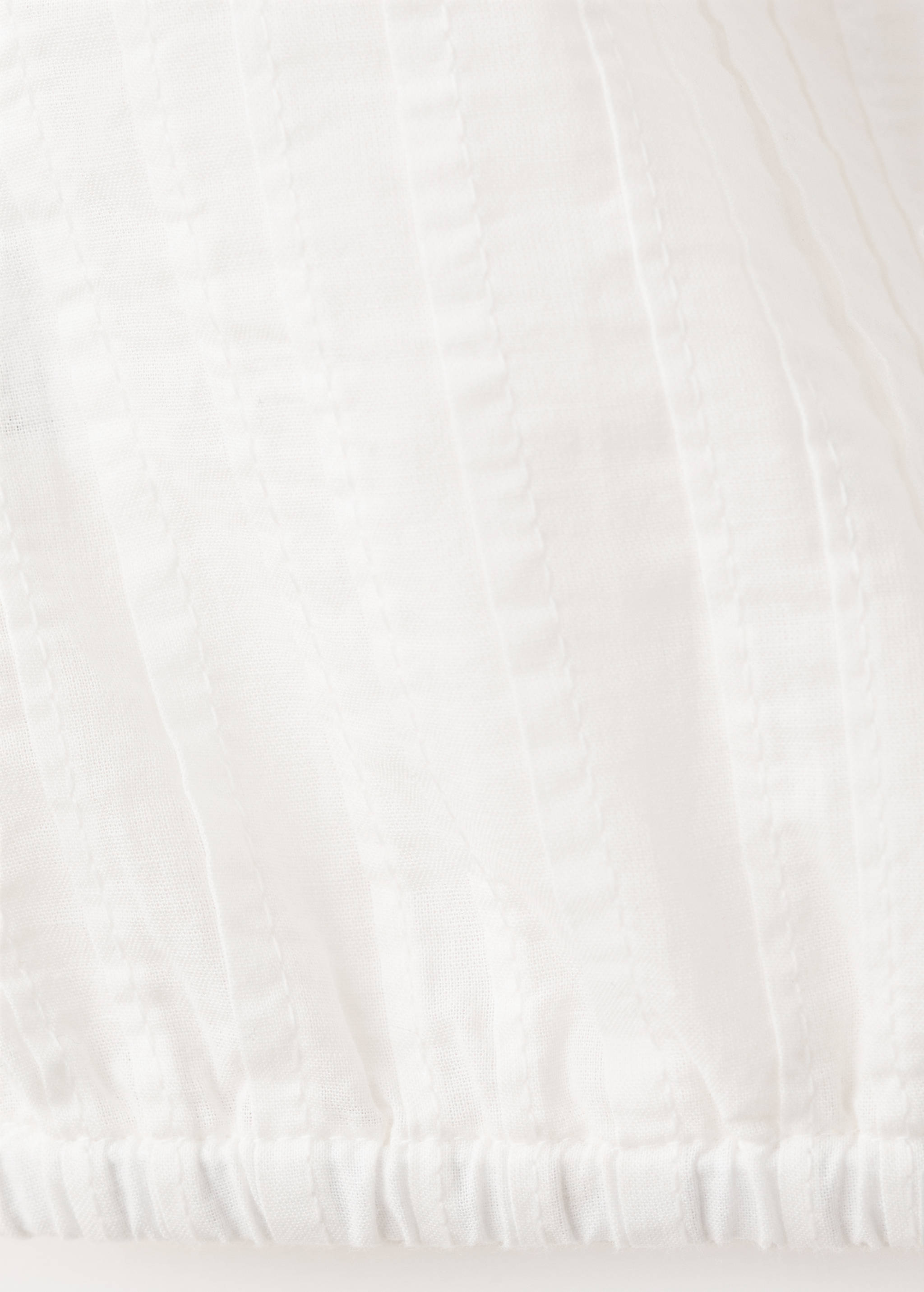 Asymmetrical cotton top - Details of the article 0