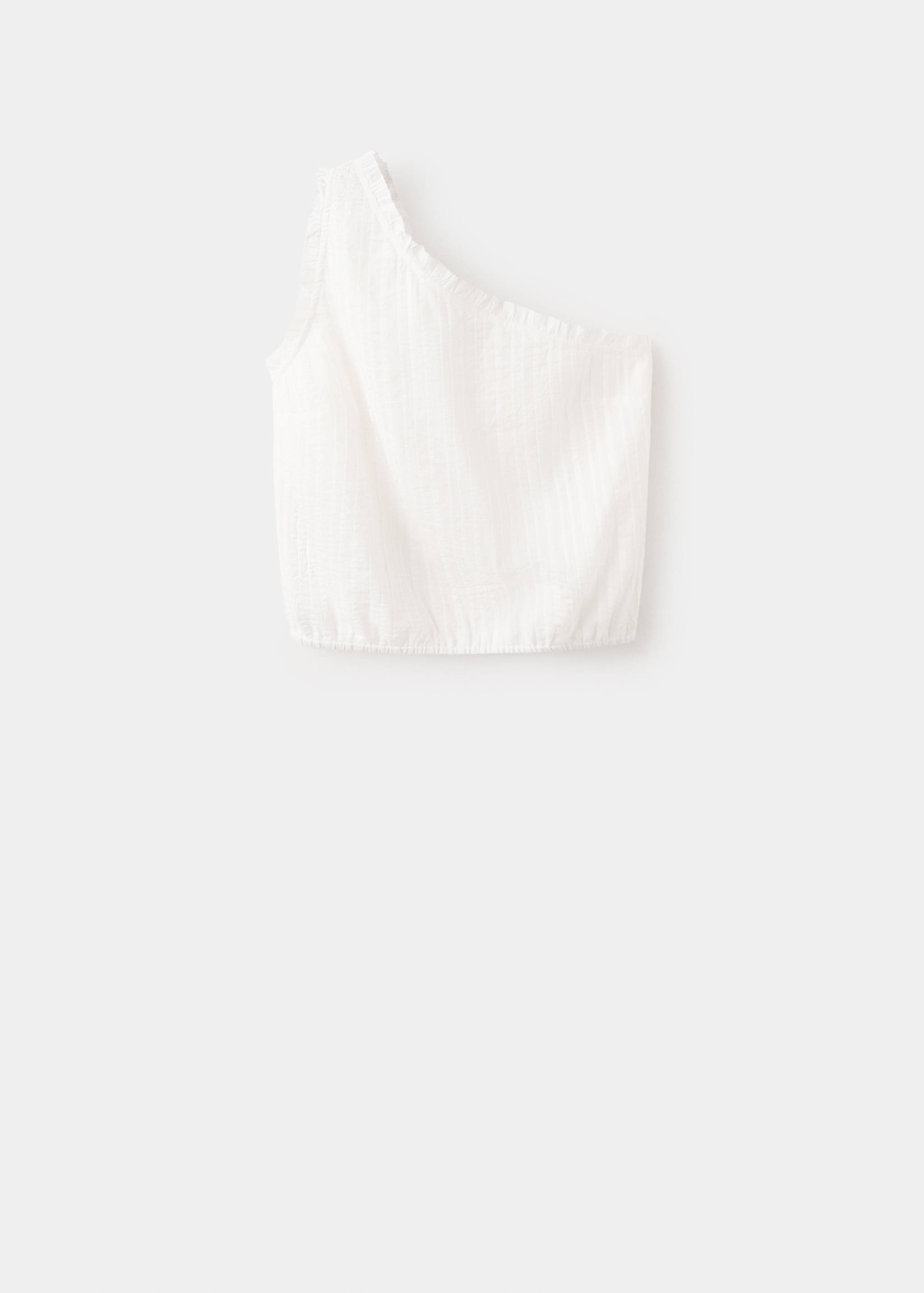 Asymmetrical cotton top - Article without model