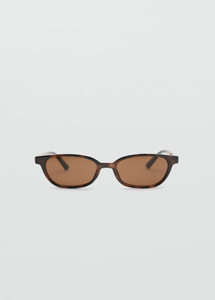 Resin frame sunglasses — Chocolate