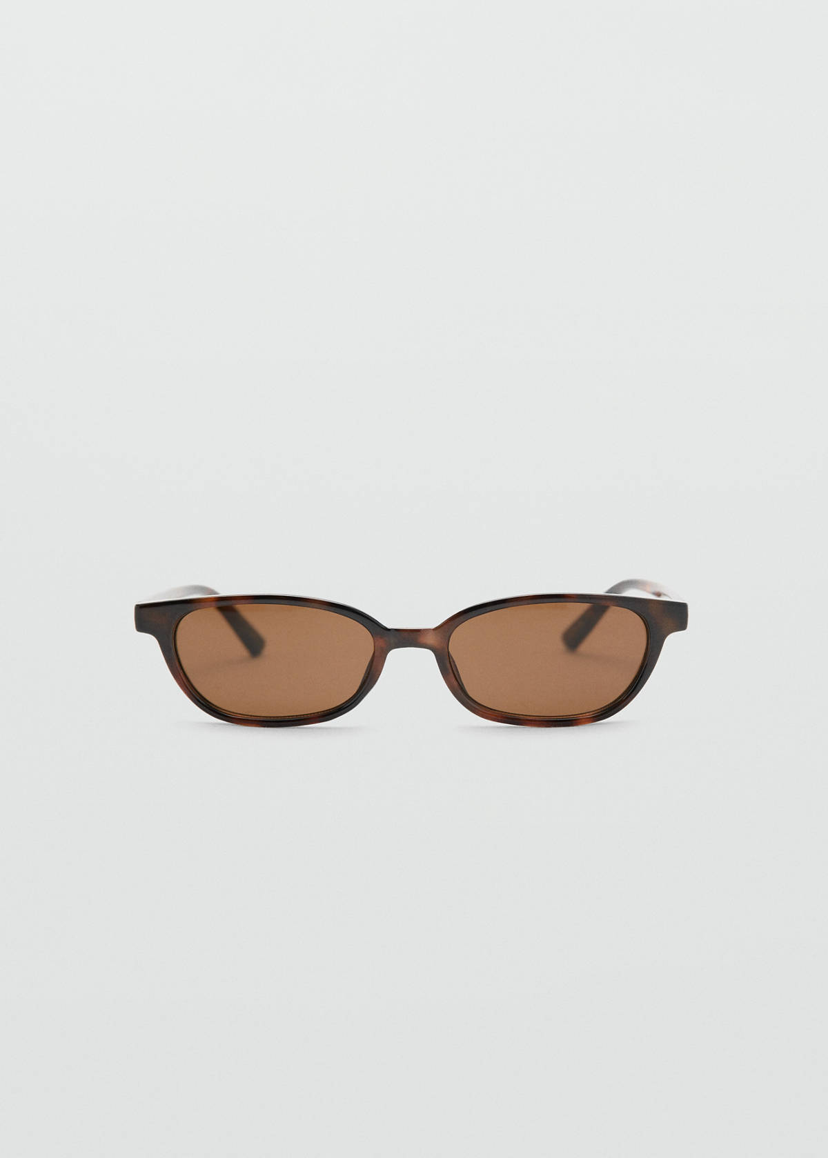 Resin frame sunglasses — Chocolate