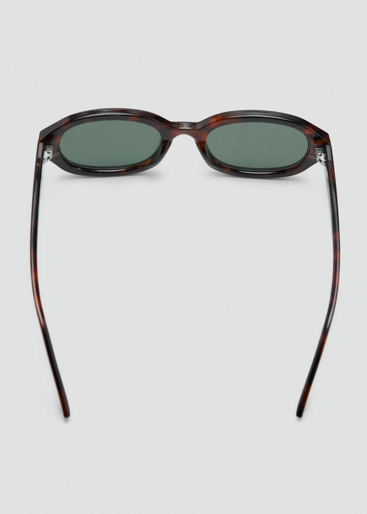 Rectangular-frame sunglasses — Chocolate