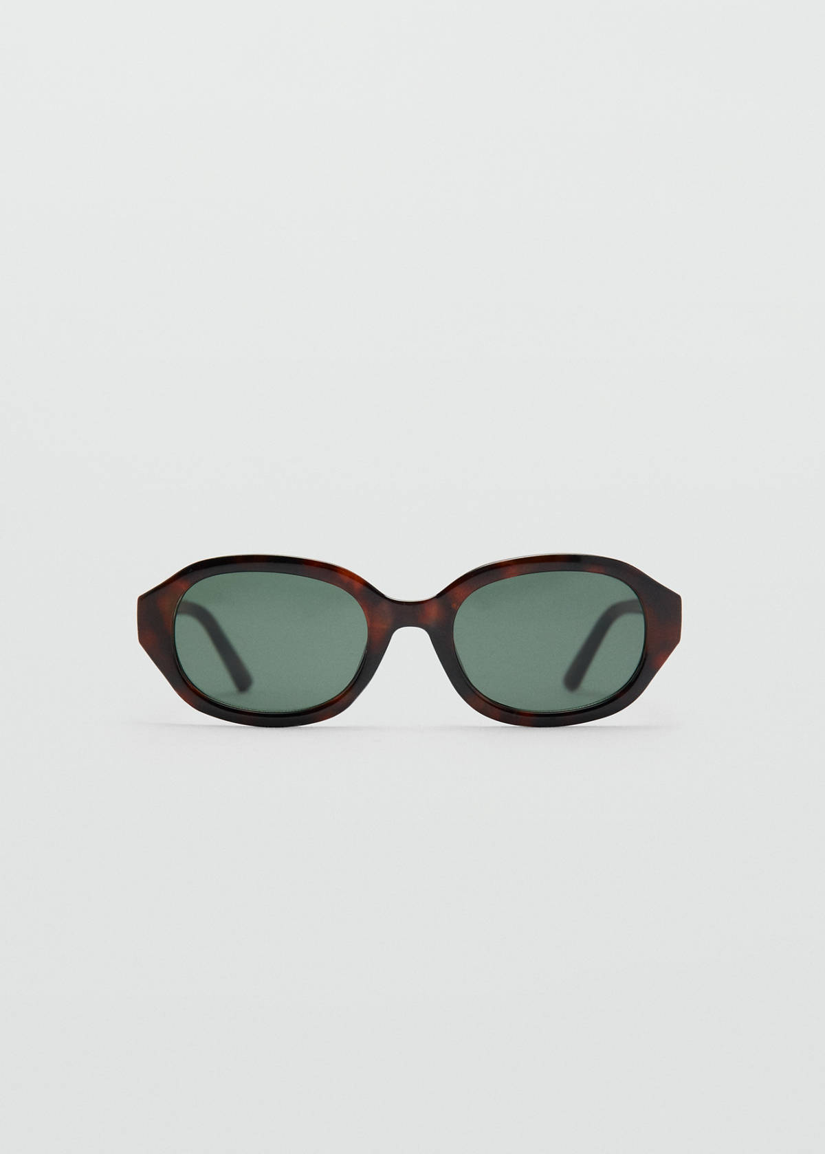 Rectangular-frame sunglasses — Chocolate