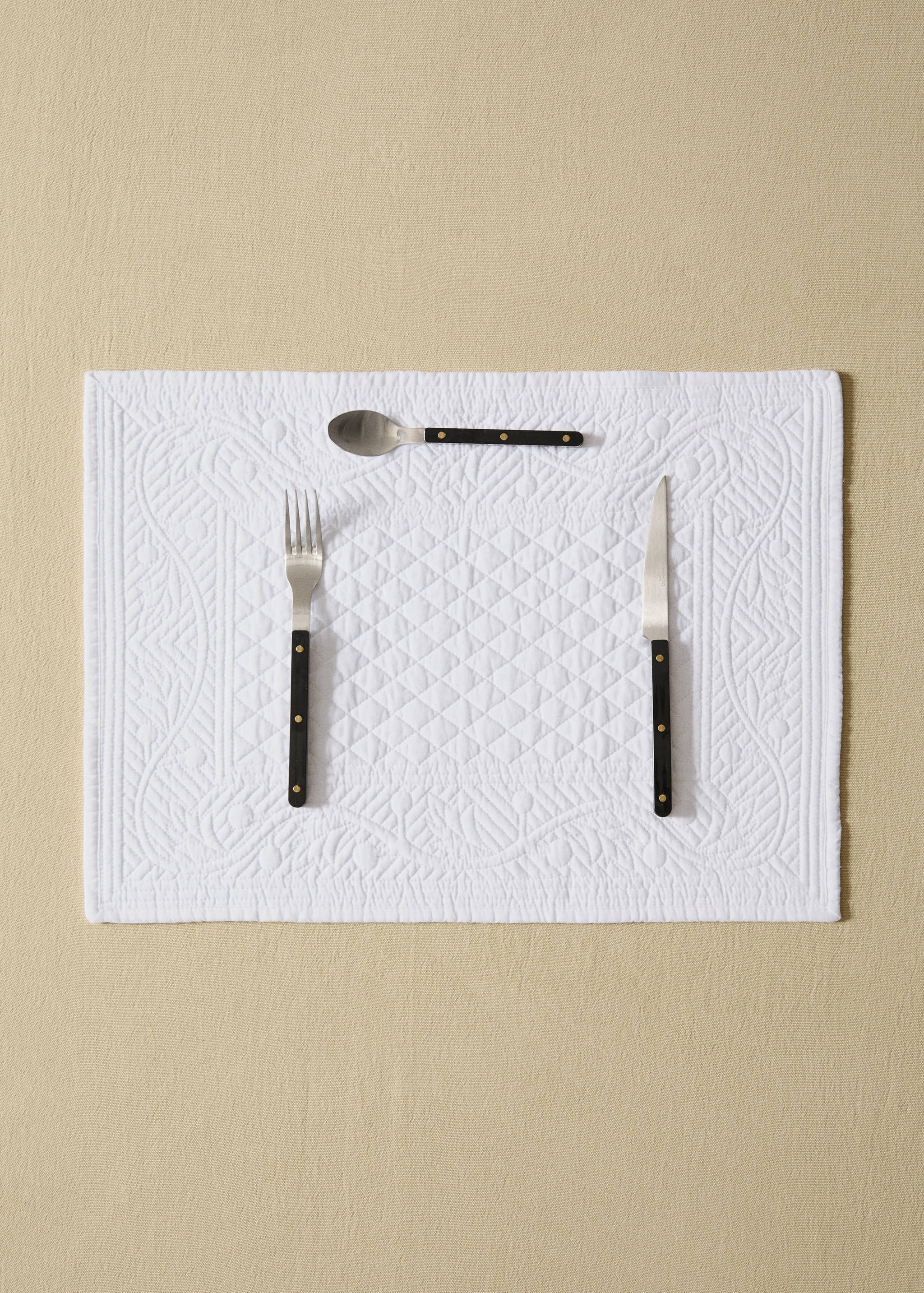 Gepolsterter Tischset - Allgemeine Ansicht