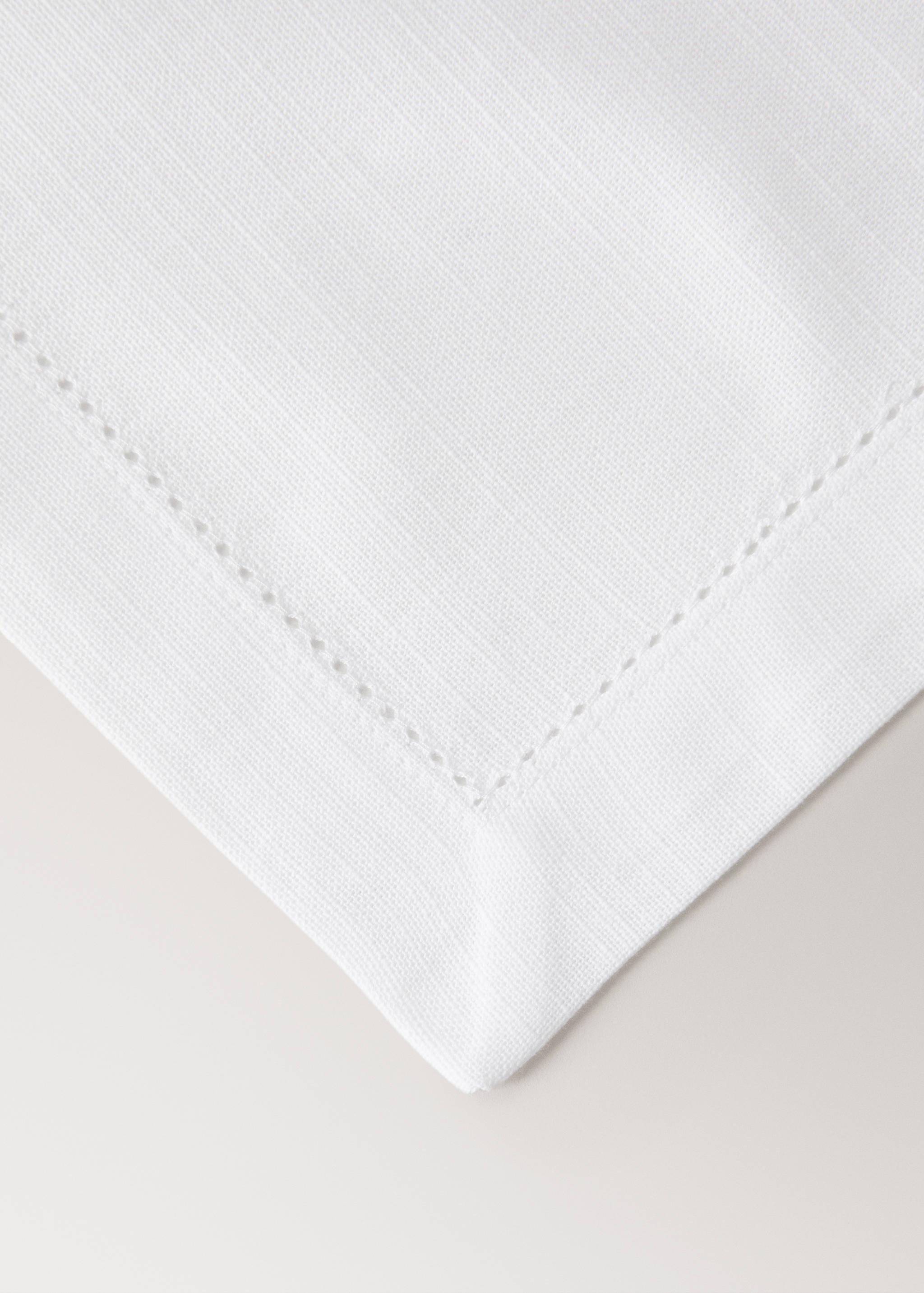 Cotton placemat with hemstitch - Details of the article 2
