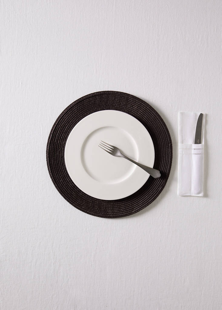 Polypropylene placemats — Brown