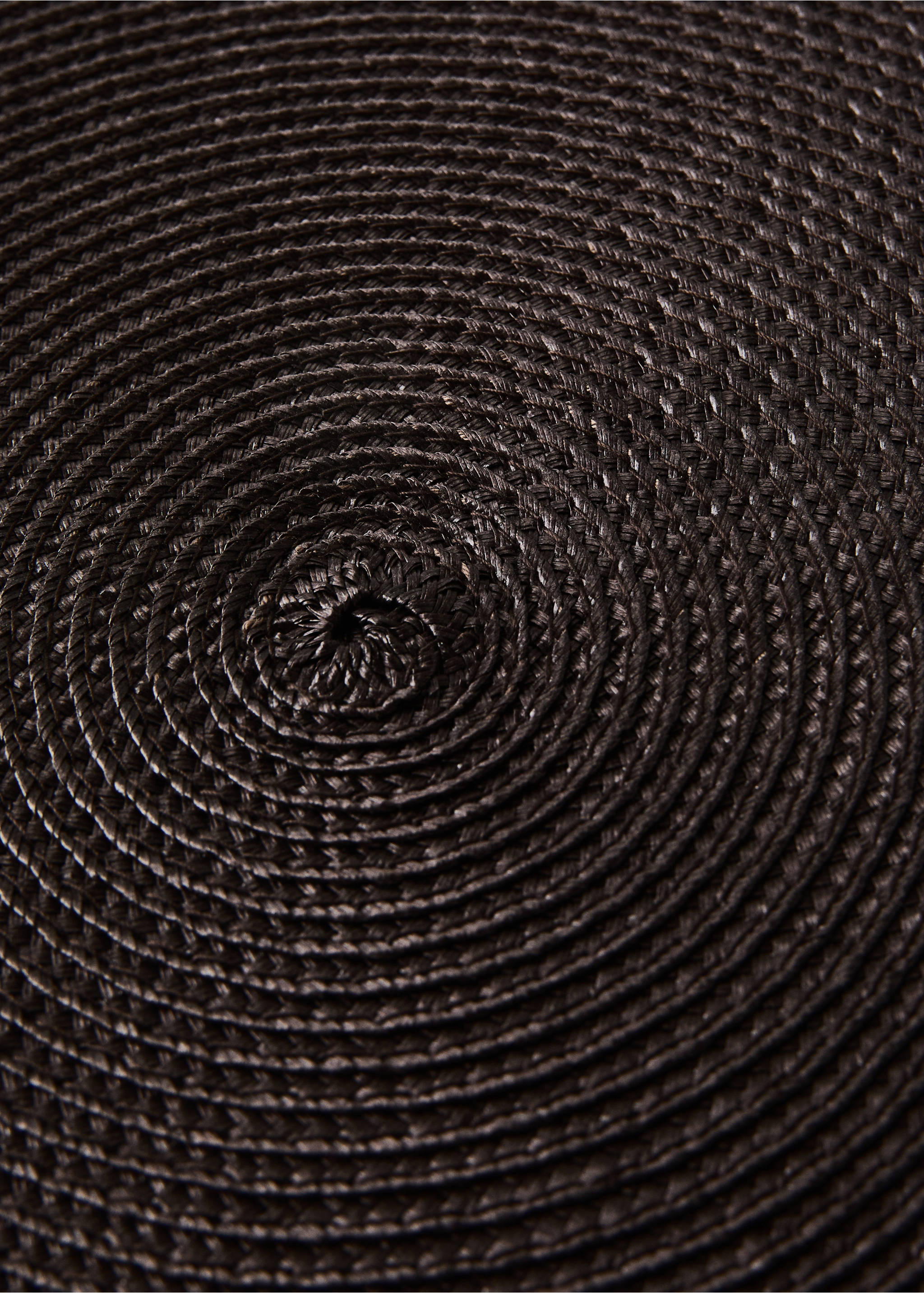 Polypropylene placemats - Details of the article 1, Brown. Ref: 37042551-00.