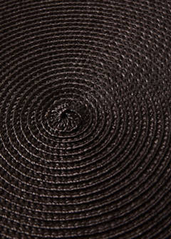 Round placemats — Brown 2