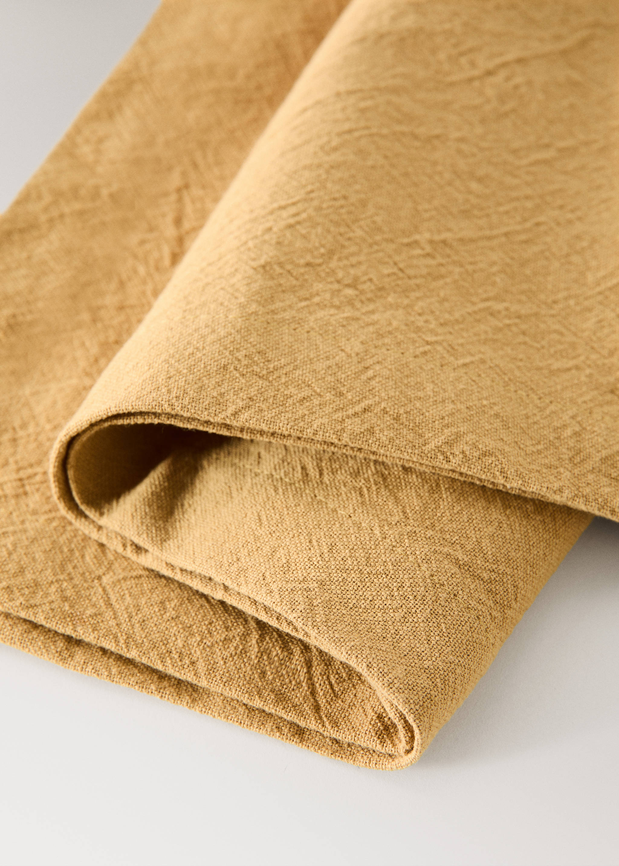 Washed cotton napkins 45 x 45 cm - Details of the article 2