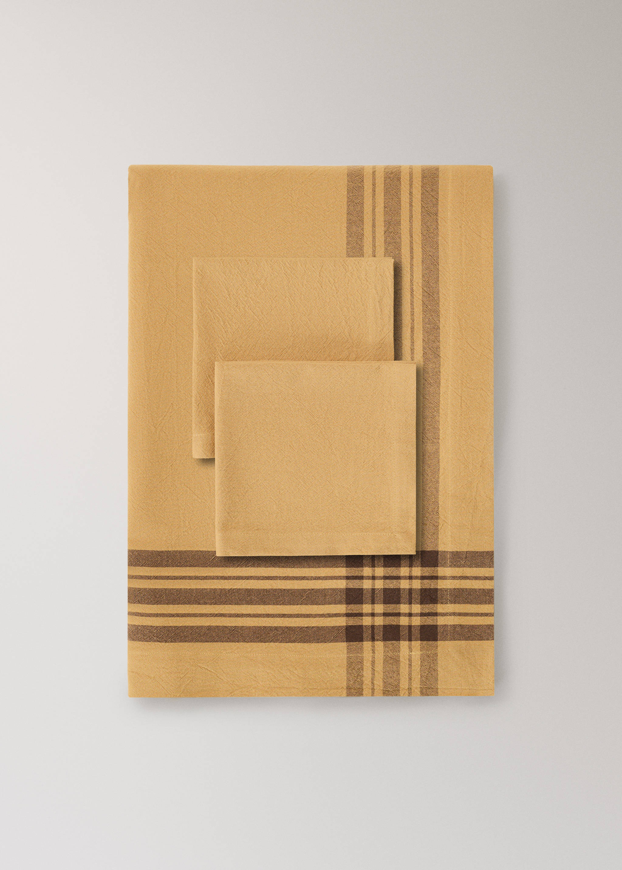 Washed cotton napkins 45 x 45 cm - Details of the article 3