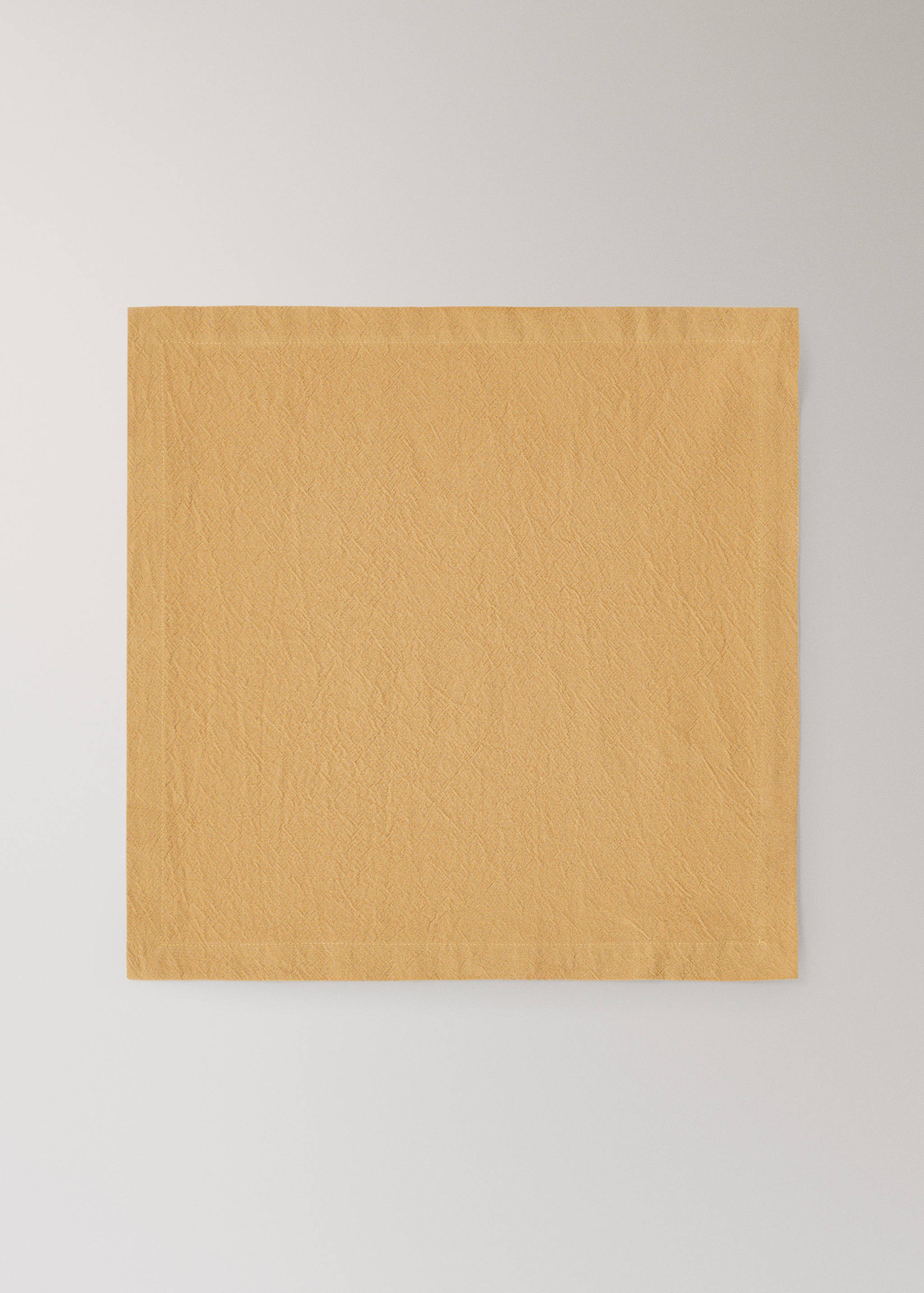 Washed cotton napkins 45 x 45 cm - Article without model