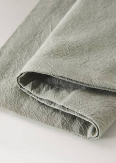 Washed cotton napkins 45 x 45 cm — Green 3