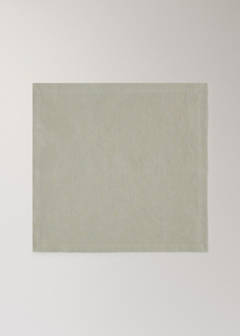 Washed cotton napkins 45 x 45 cm — Green 5