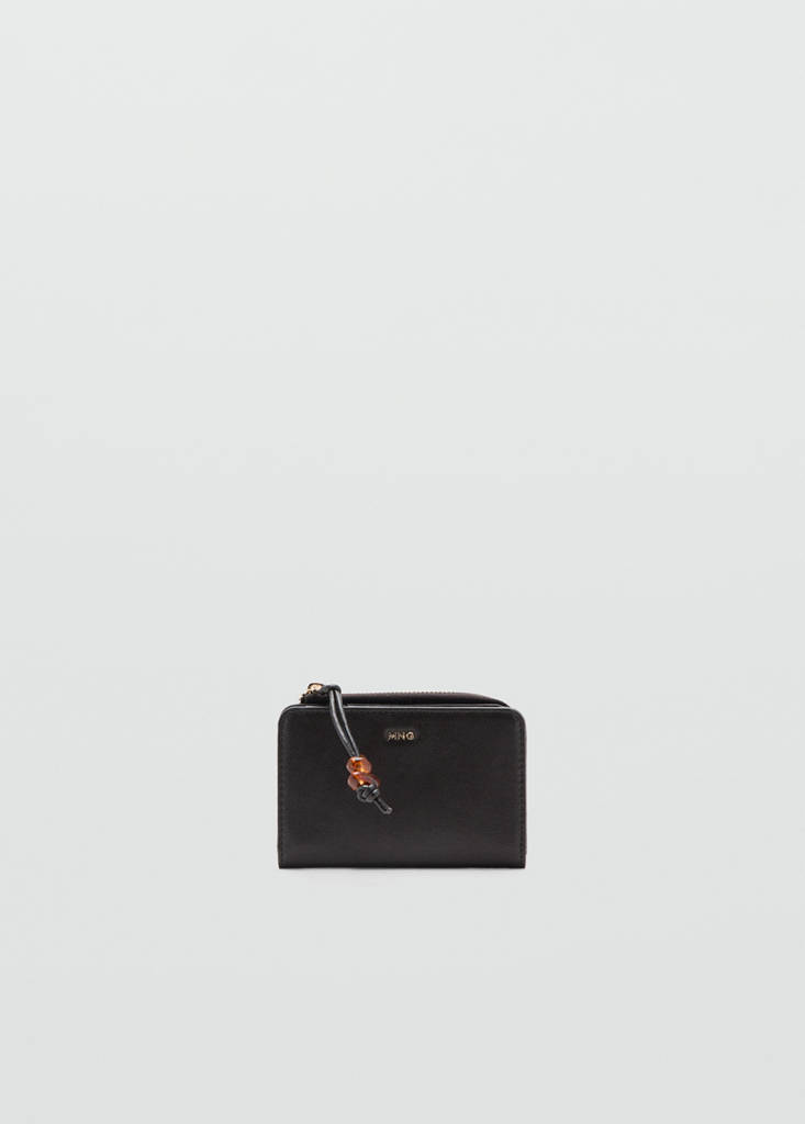 Small beaded purse — Chocolate