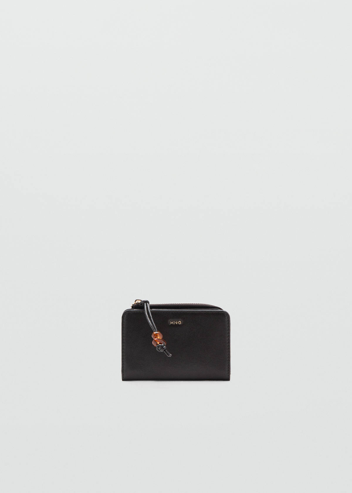 Small beaded purse — Chocolate