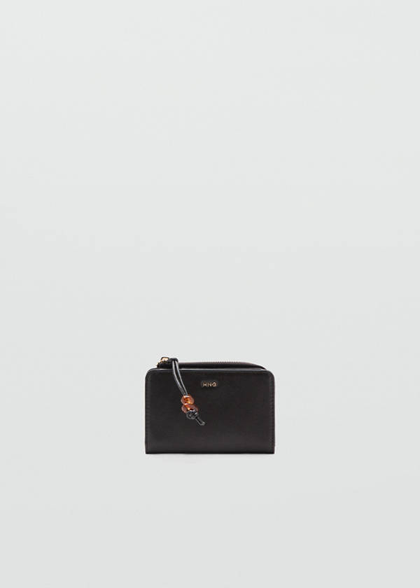 Small beaded purse — Chocolate