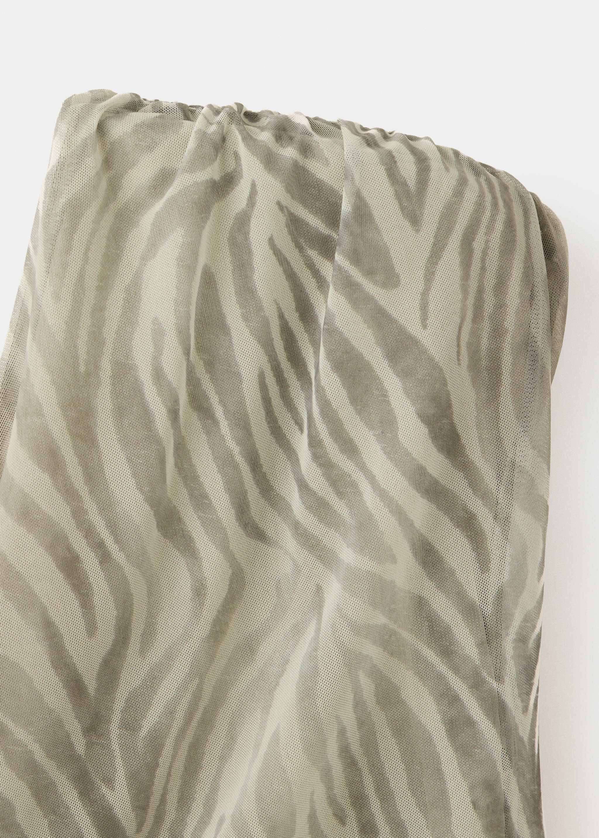 Asymmetric printed top - Details of the article 0