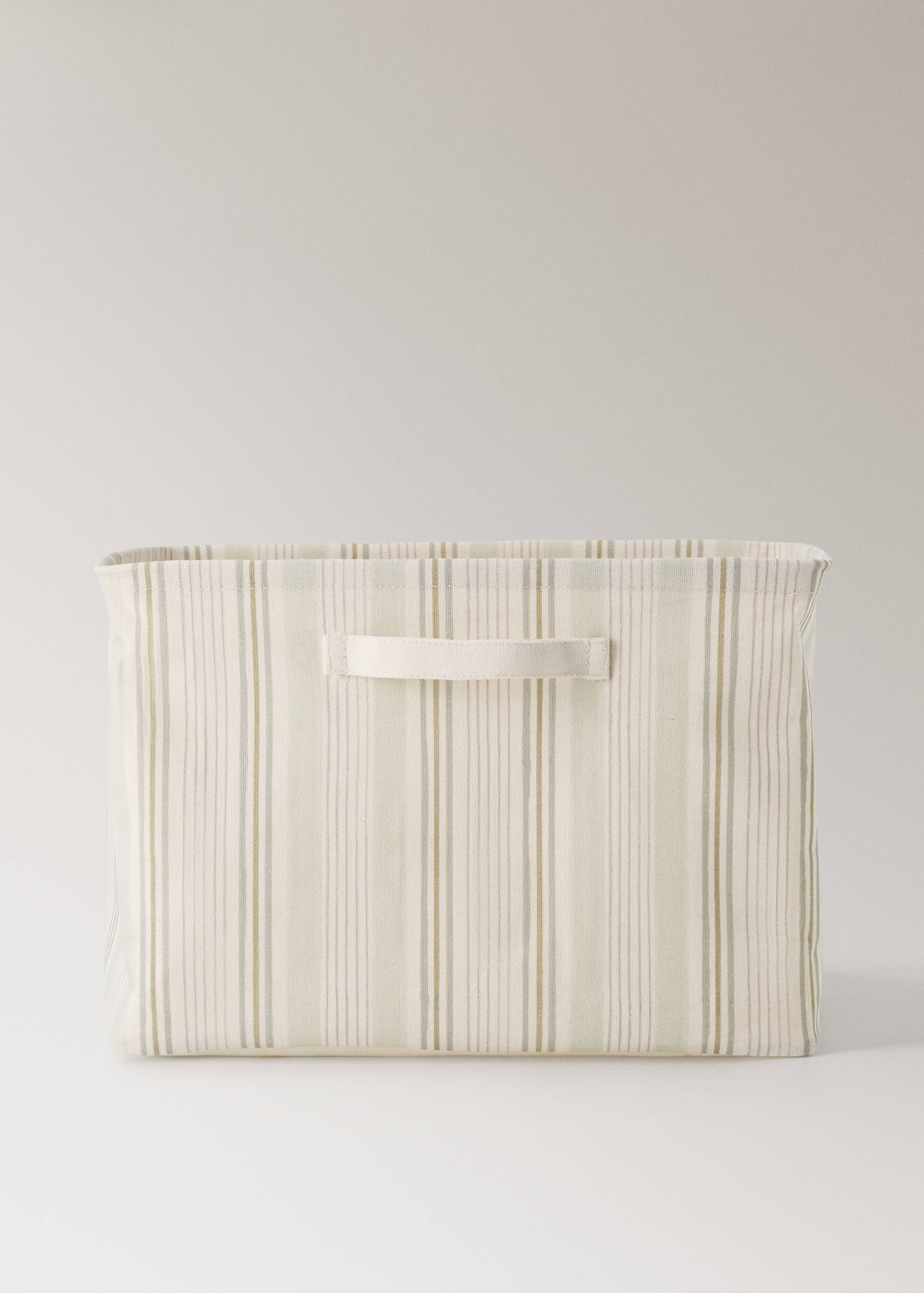 100% cotton multi-stripe basket - Article without model