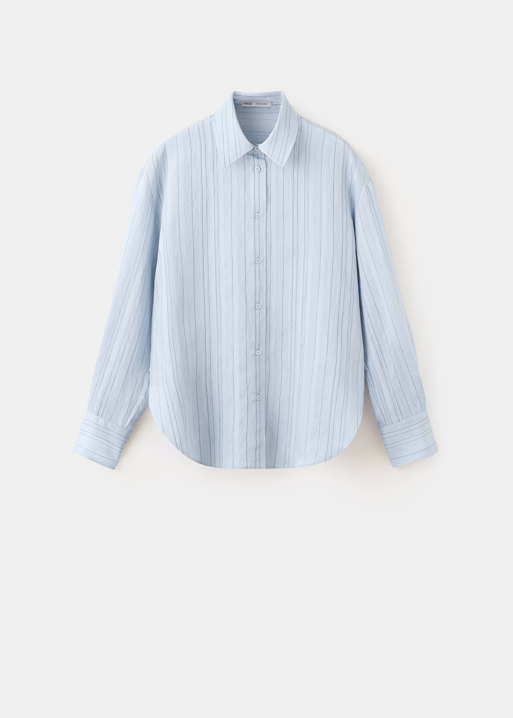 Chemise oversize à rayures - Article sans modèle