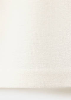 Textured cotton blend polo — White 8