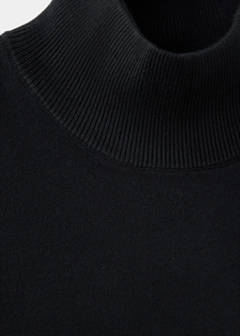 Milano knit midi dress — Black 6