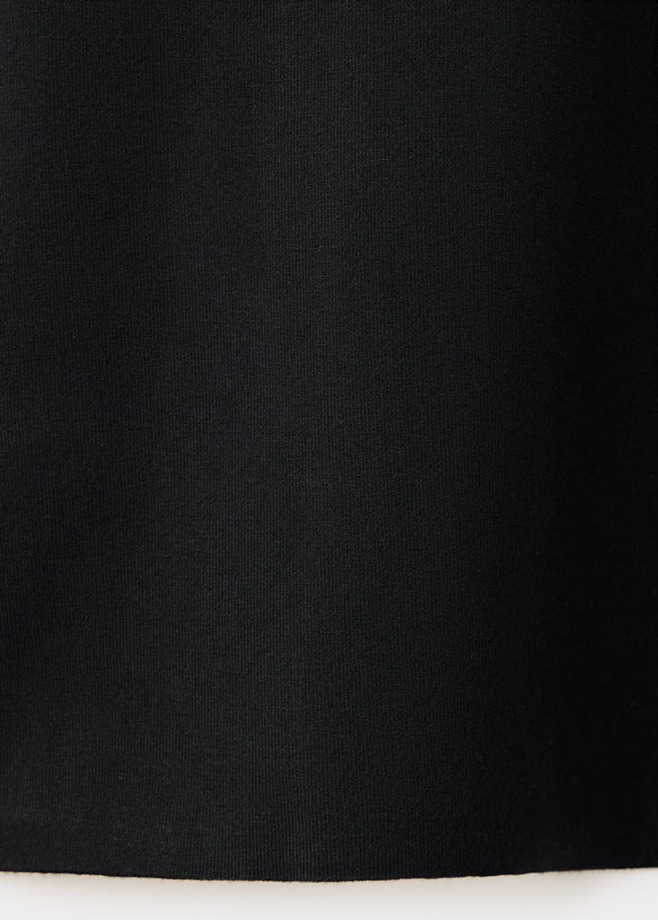 Milano knit midi dress — Black