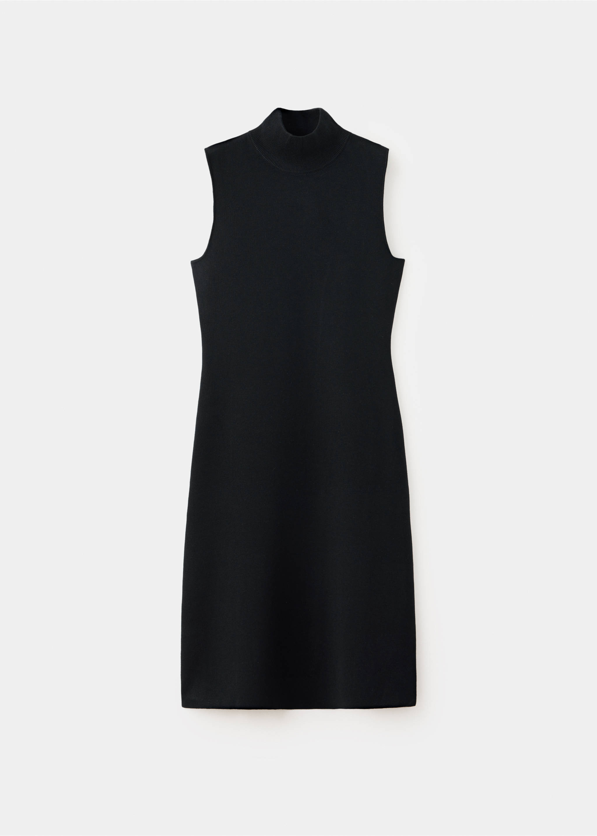 Milano knit midi dress - Article without model, Black. Ref: 37042899-00.
