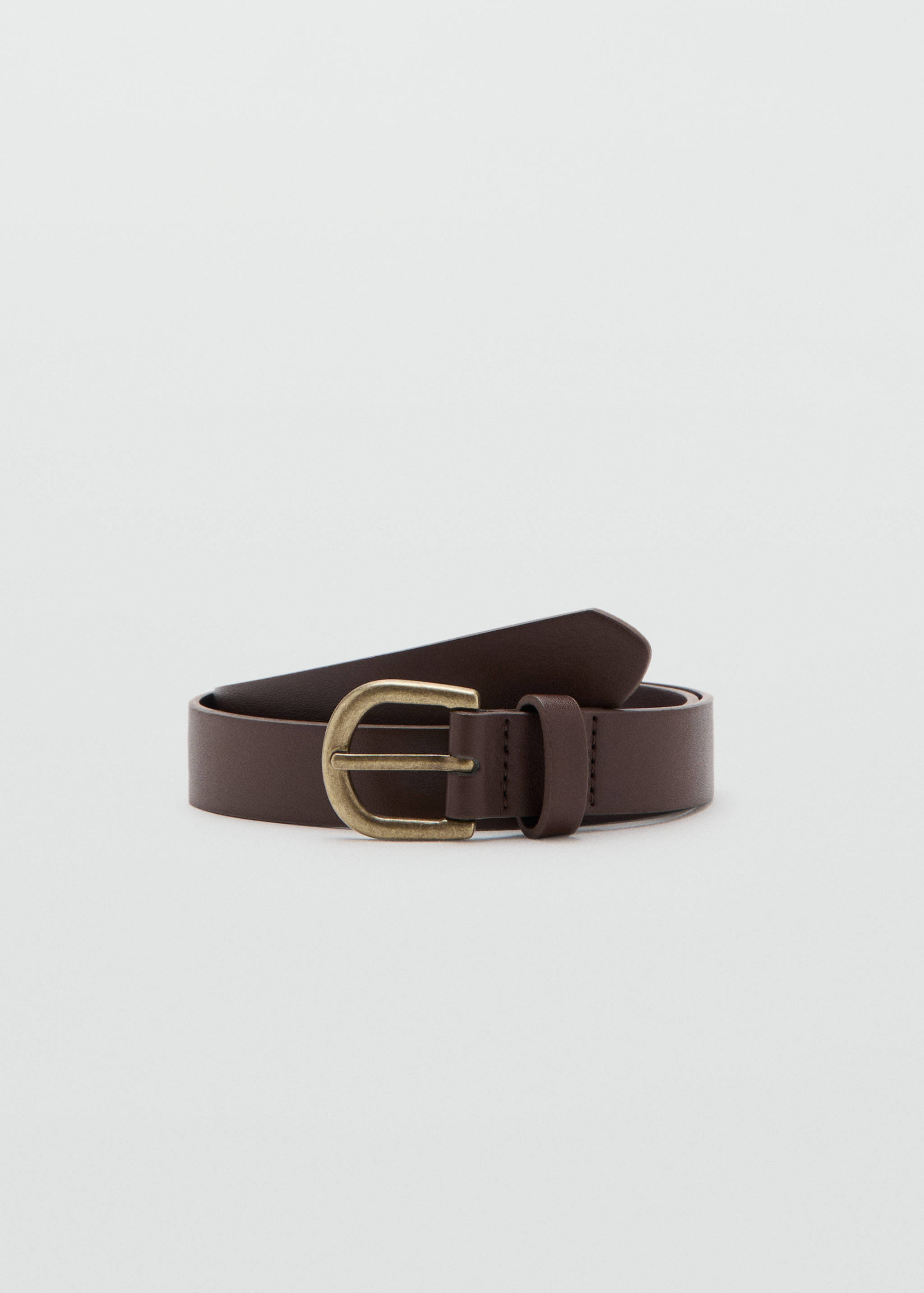 Faux-leather belt - Article without model