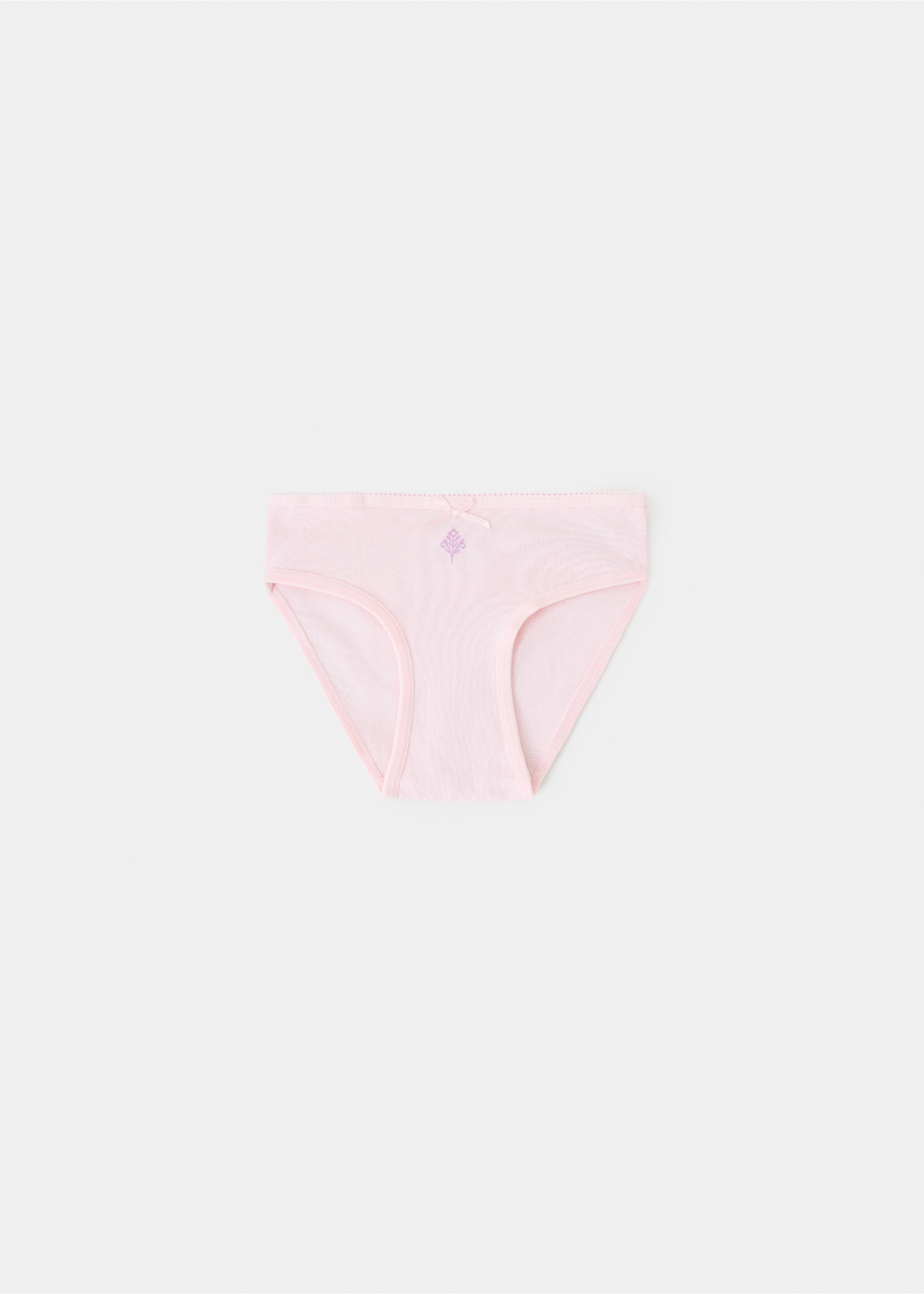 3 pack cotton panties - Details of the article 8, Pink. Ref: 37042913-00.