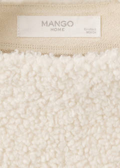 Adjustable low shearling jumper — Beige 7