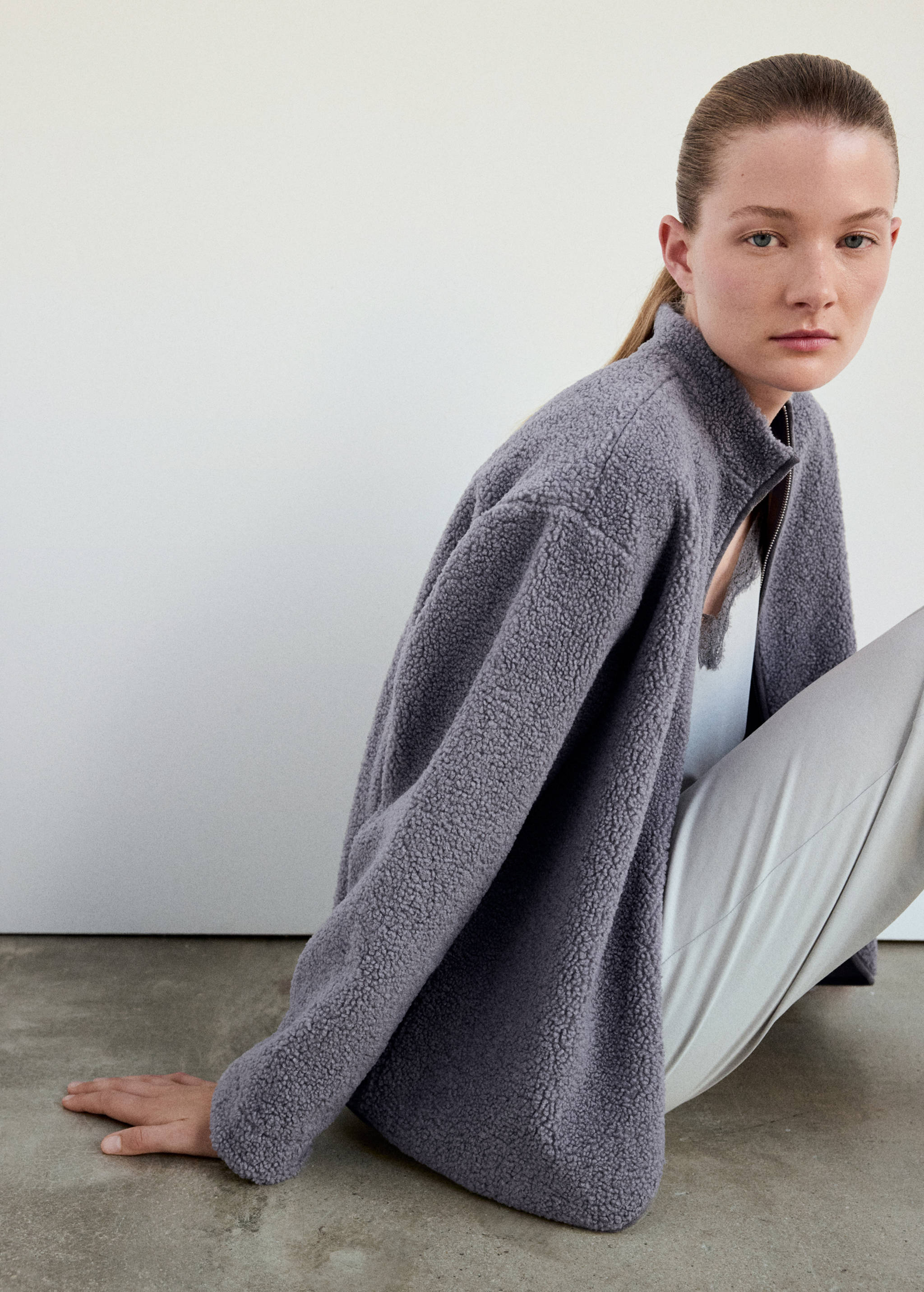 Sherpa zip jacket - Details of the article 2