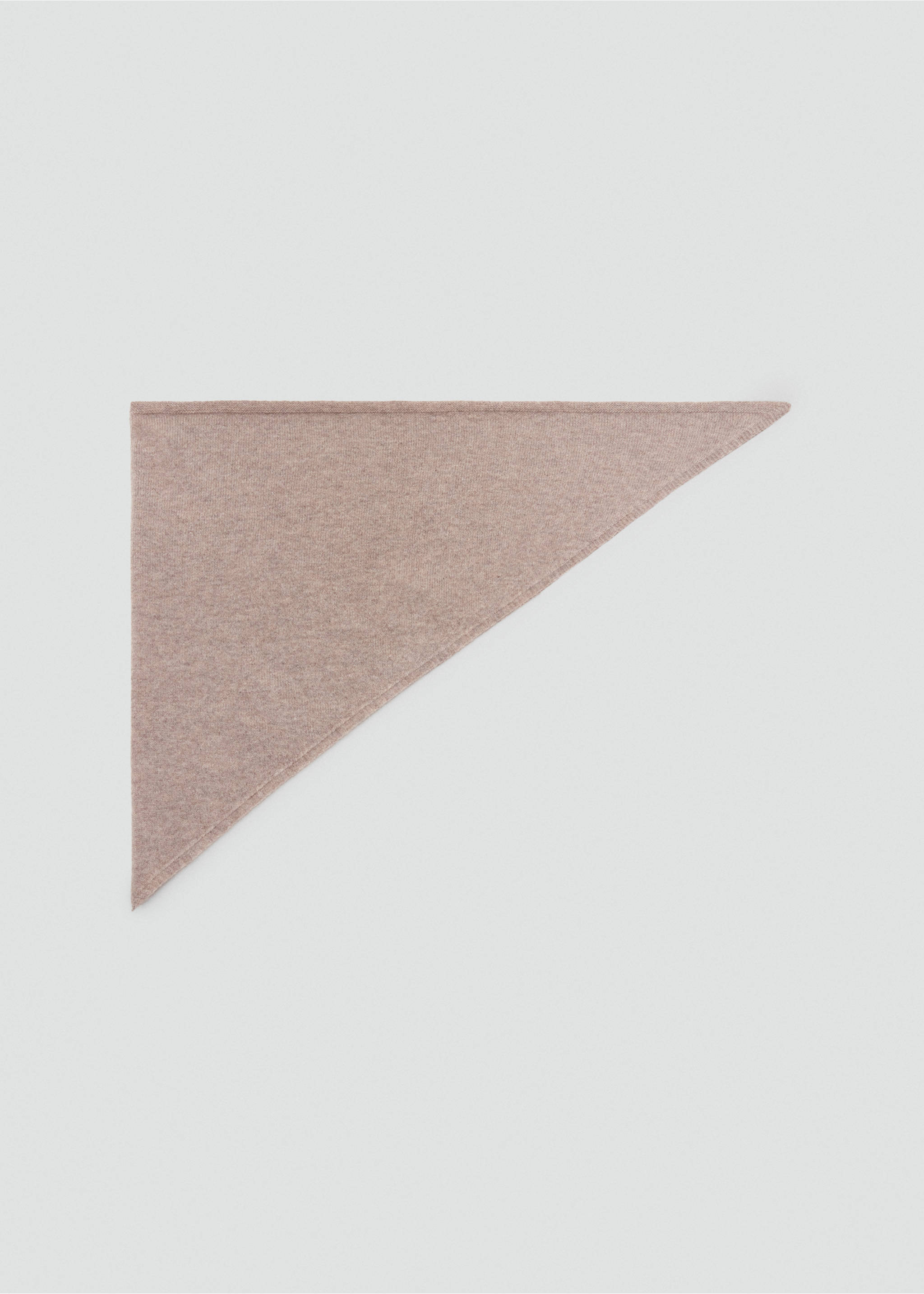 Cashmere scarf - Article without model, Beige. Ref: 37042919-00.