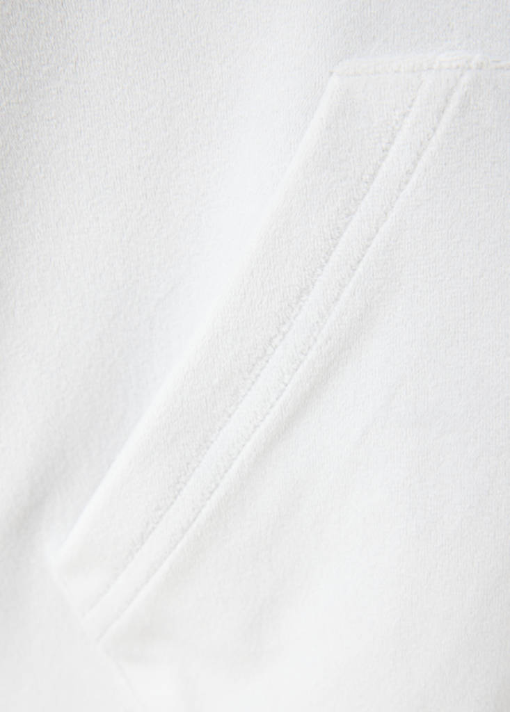 Velour sweatshirt with soft touch — Grey