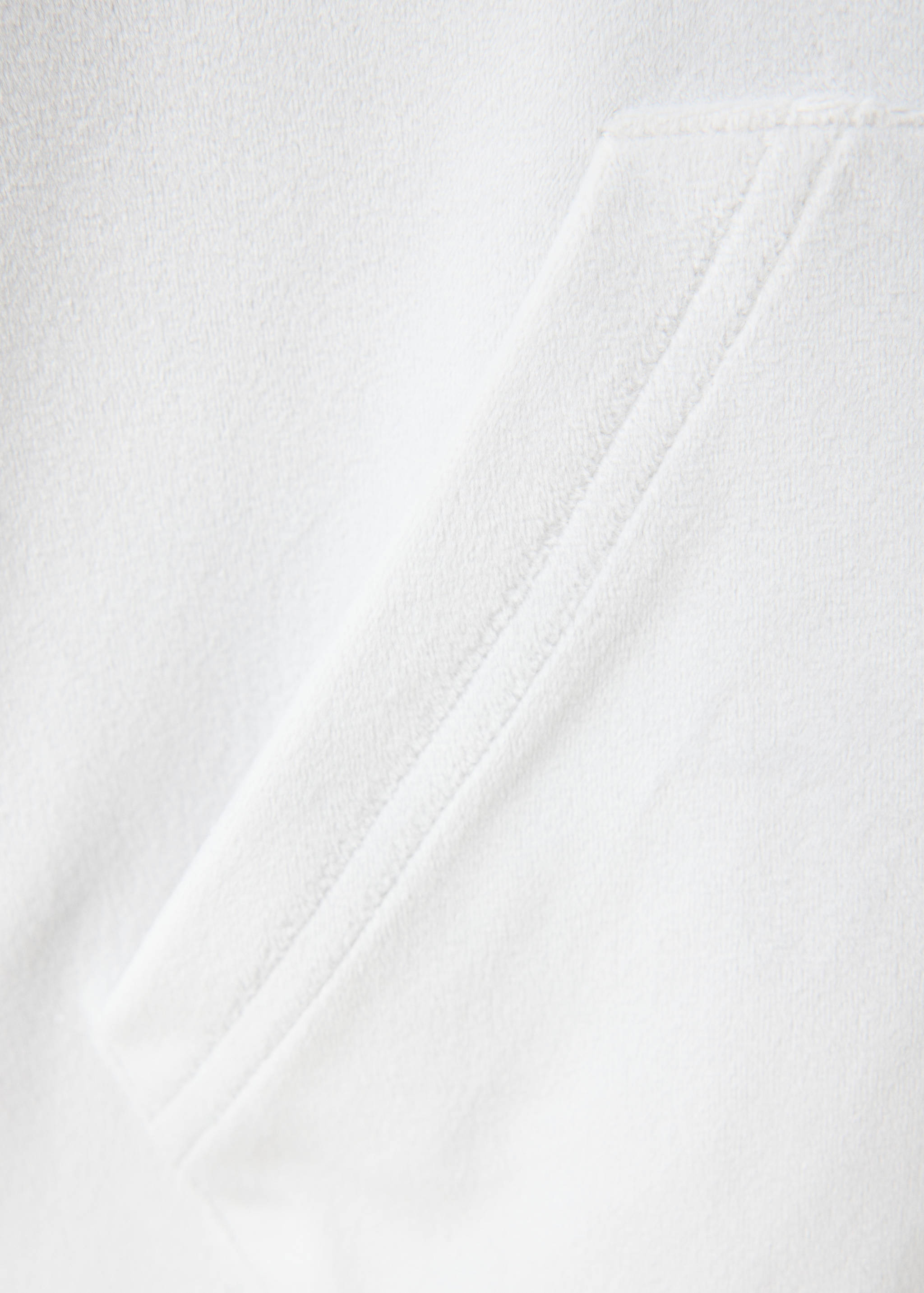 Velour sweatshirt with soft touch - Details of the article 0